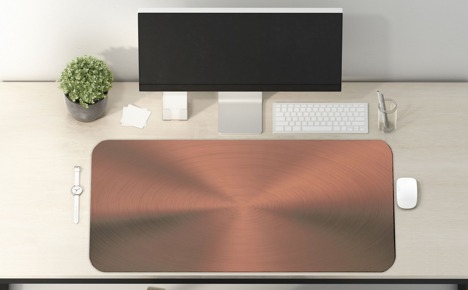 Ambesonne Absurd Pattern Rectangle Non-Slip Mousepad, 35" x 15" Gaming Size - Picture 69 of 123
