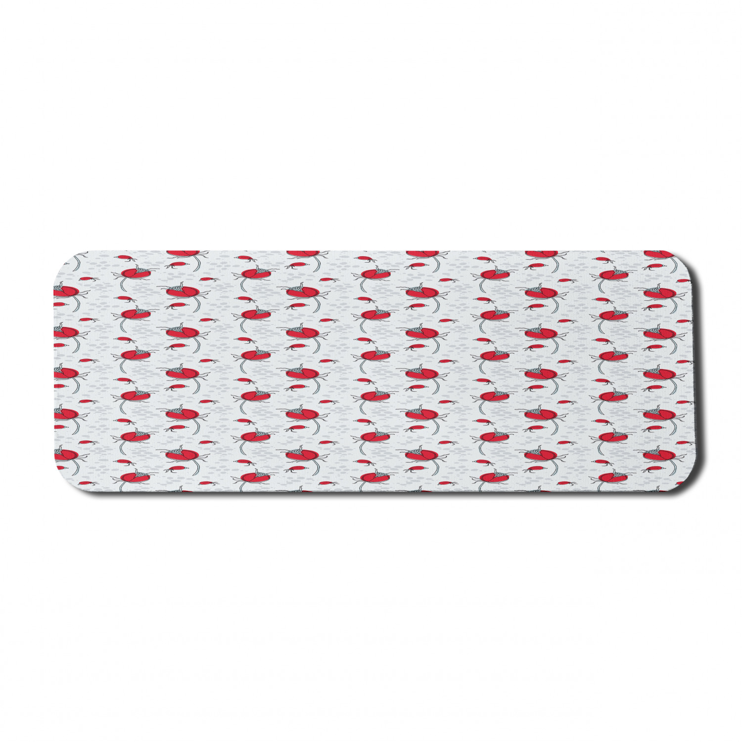 Ambesonne Floral Blossom Rectangle Non-Slip Mousepad, 31" x 12" Gaming Size - Picture 20 of 105