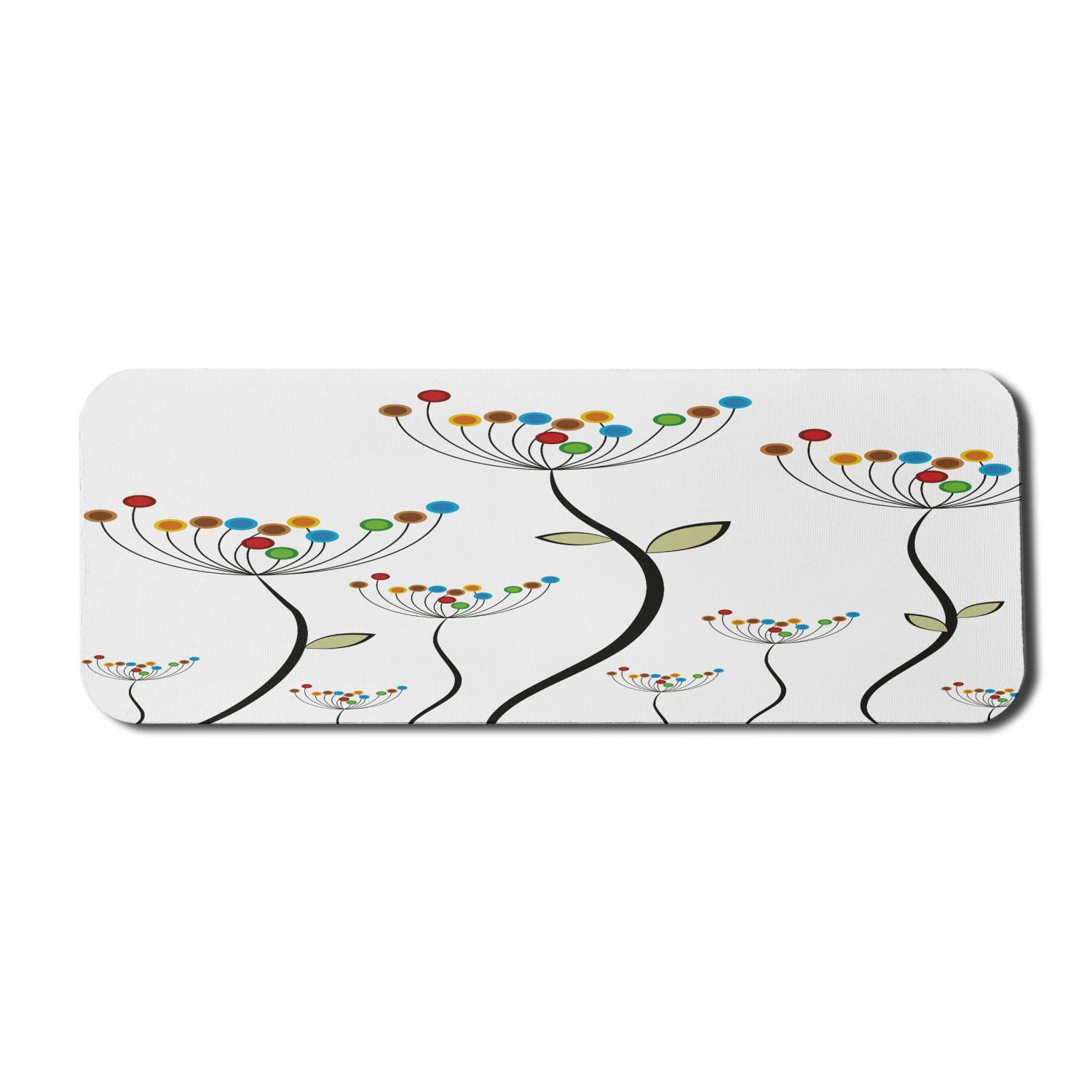 Ambesonne Garden Rectangle Non-Slip Mousepad, 31" x 12" Gaming Size - Picture 36 of 101
