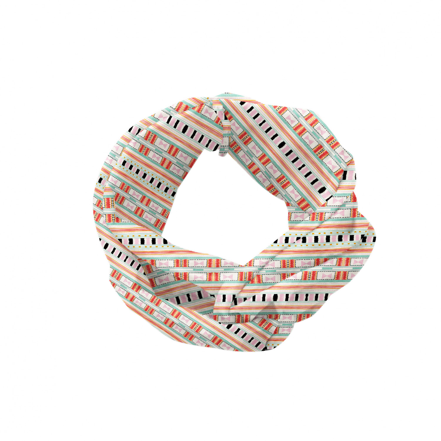 Ambesonne Modern Abstract Headband Elastic Soft Women's Bandana for Daily Use - Picture 49 of 93