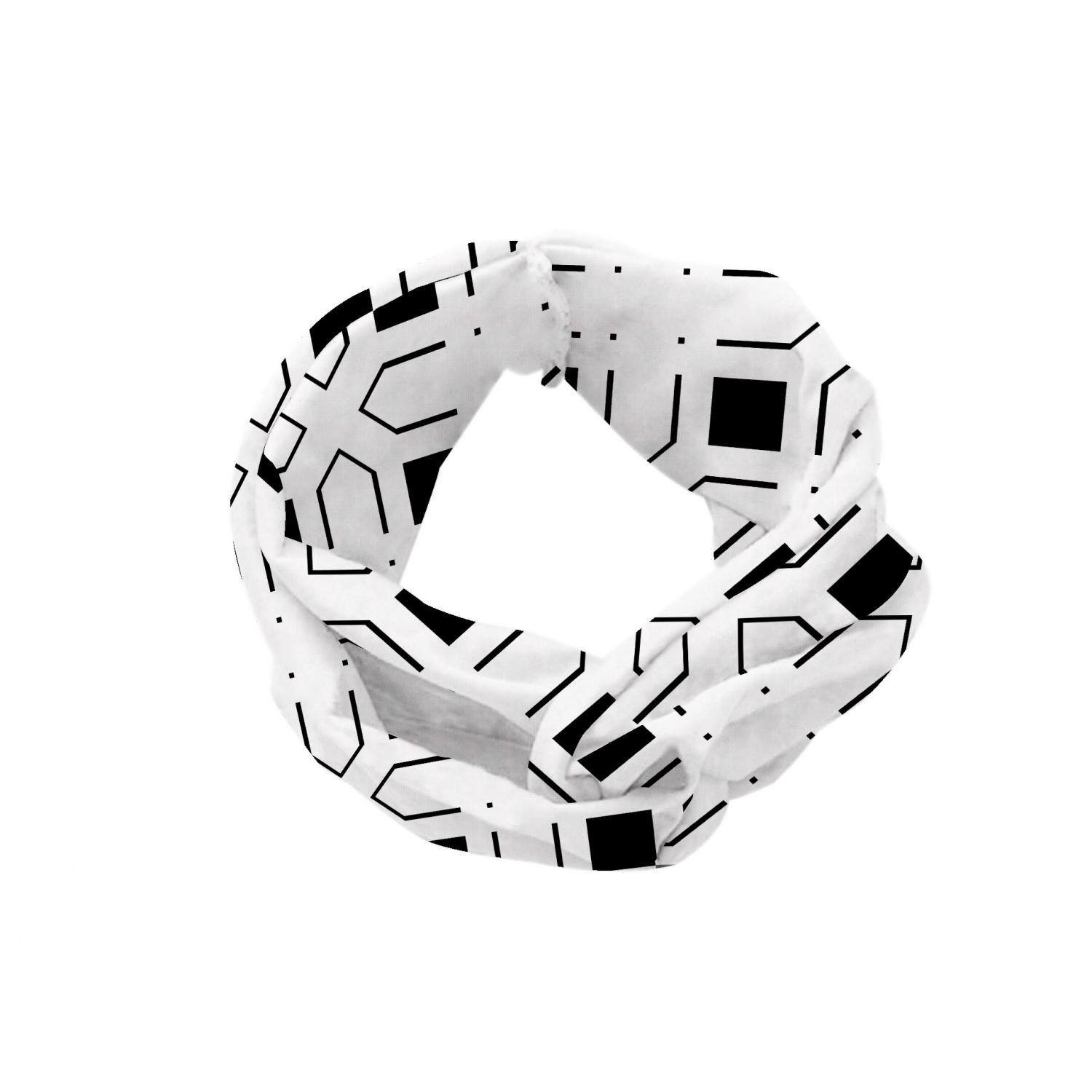 Ambesonne Modern Abstract Headband Elastic Soft Women's Bandana for Daily Use - Picture 77 of 93