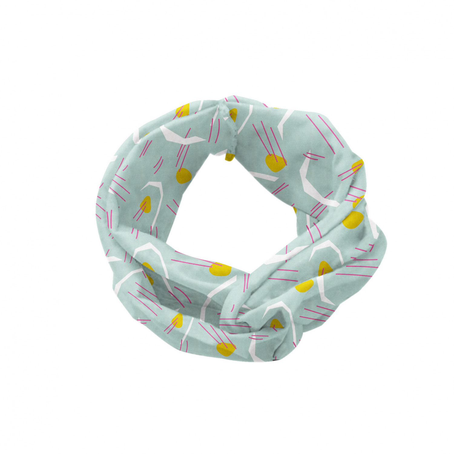 Ambesonne Modern Abstract Headband Elastic Soft Women's Bandana for Daily Use - Picture 63 of 93