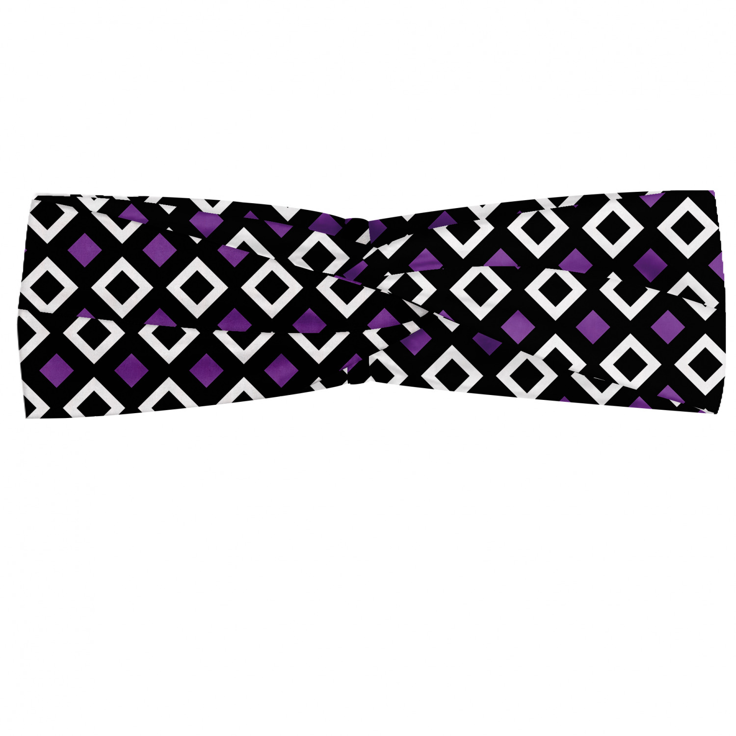 Ambesonne Modern Abstract Headband Elastic Soft Women's Bandana for Daily Use - Picture 34 of 93