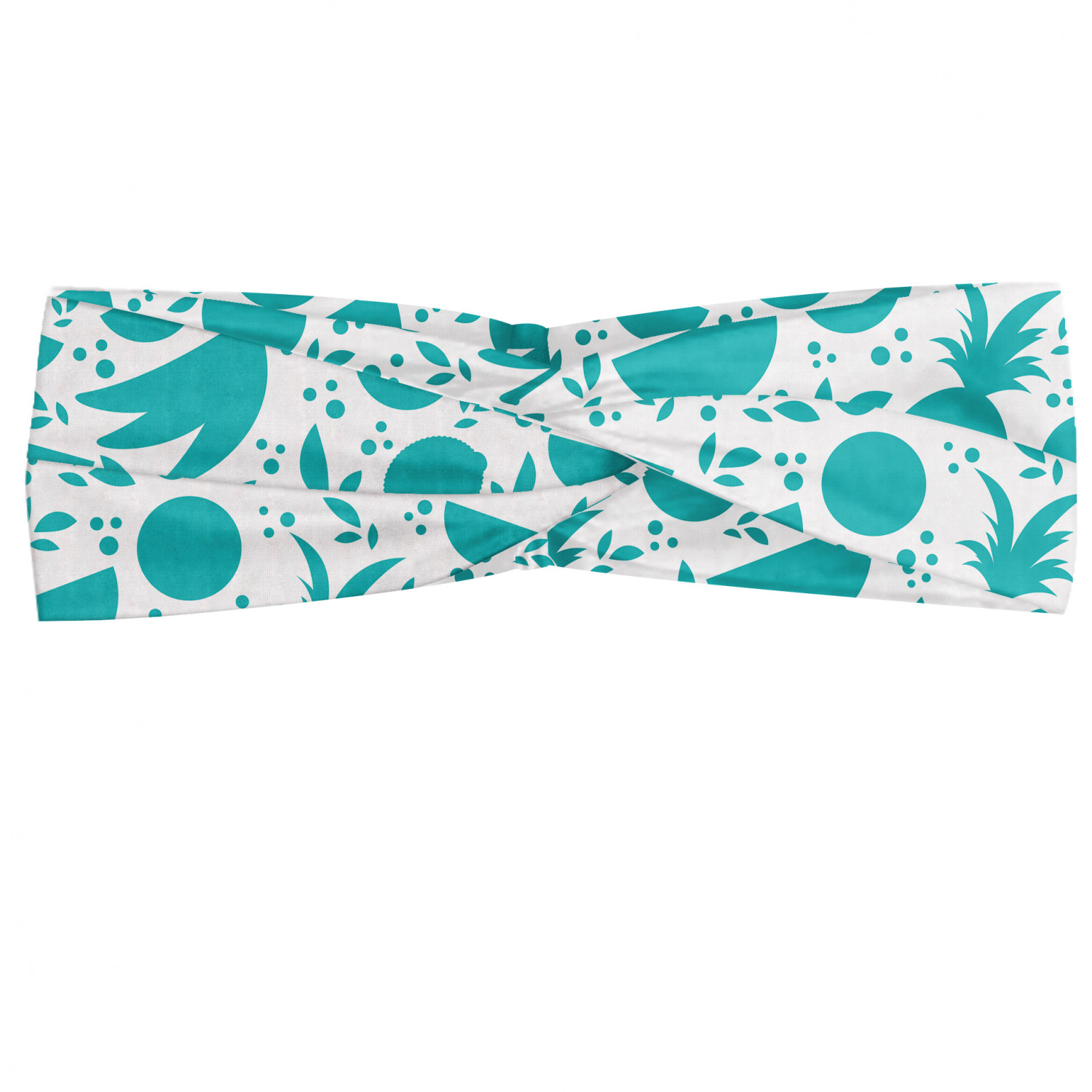 Ambesonne Modern Abstract Headband Elastic Soft Women's Bandana for Daily Use - Picture 26 of 93