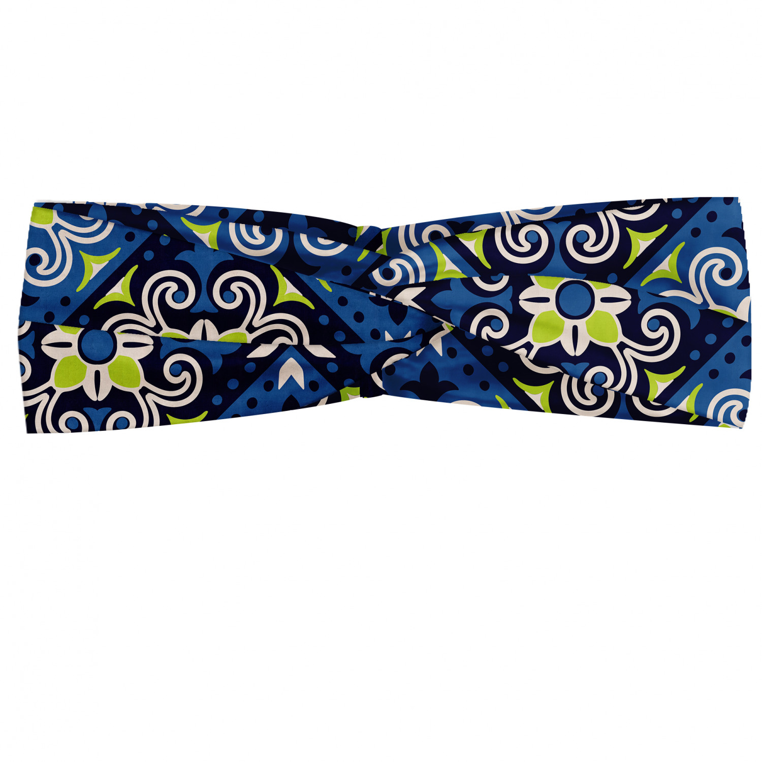Ambesonne Modern Abstract Headband Elastic Soft Women's Bandana for Daily Use - Picture 18 of 93