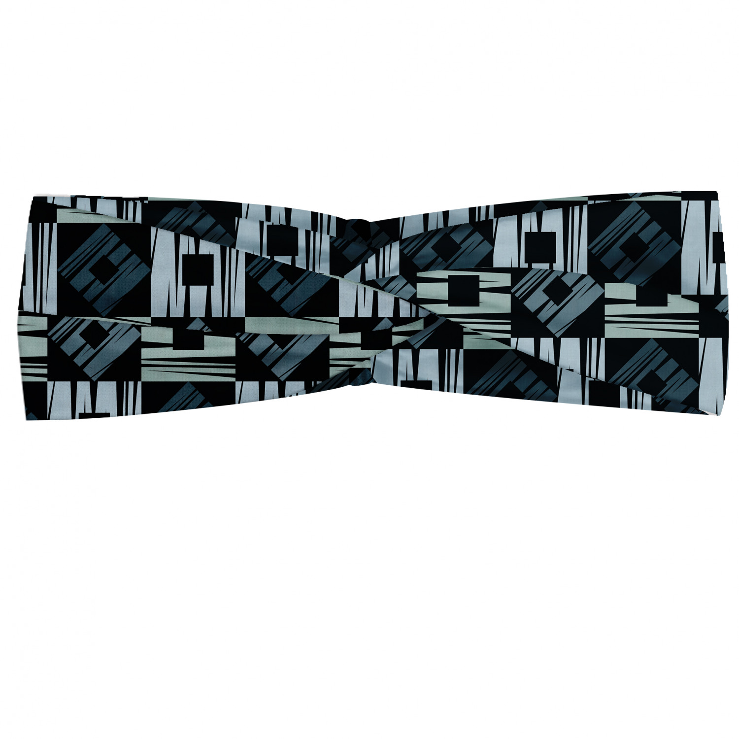 Ambesonne Modern Abstract Headband Elastic Soft Women's Bandana for Daily Use - Picture 32 of 93