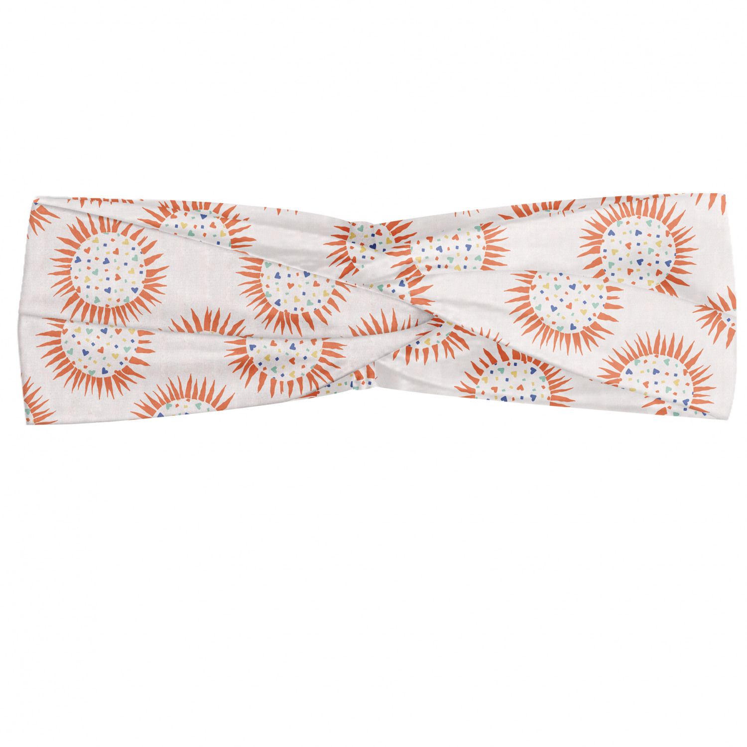 Ambesonne Modern Abstract Headband Elastic Soft Women's Bandana for Daily Use - Picture 80 of 93