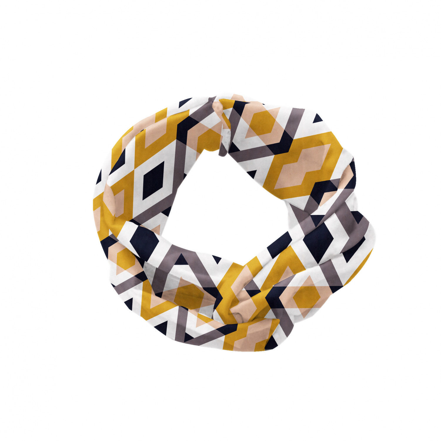Ambesonne Modern Abstract Headband Elastic Soft Women's Bandana for Daily Use - Picture 69 of 93
