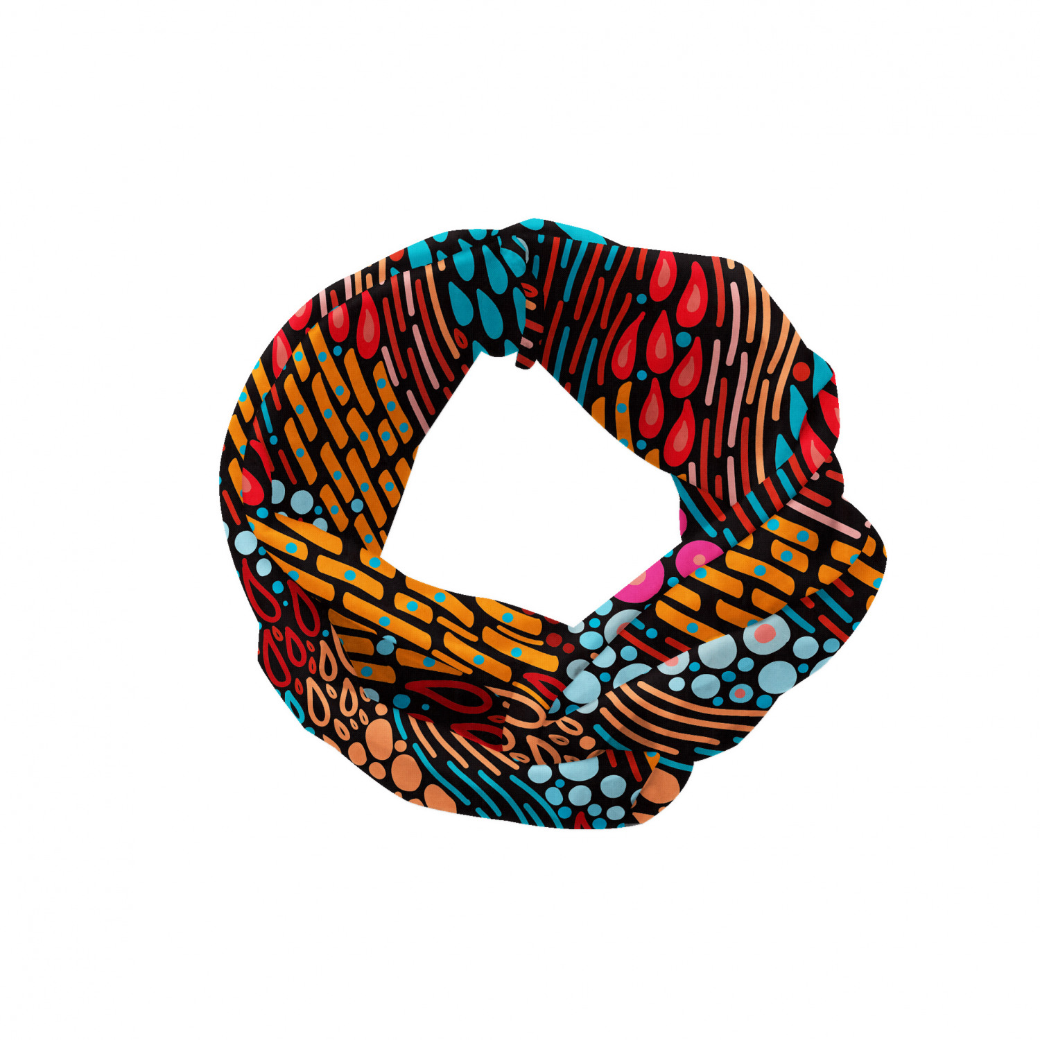 Ambesonne Modern Abstract Headband Elastic Soft Women's Bandana for Daily Use - Picture 93 of 93