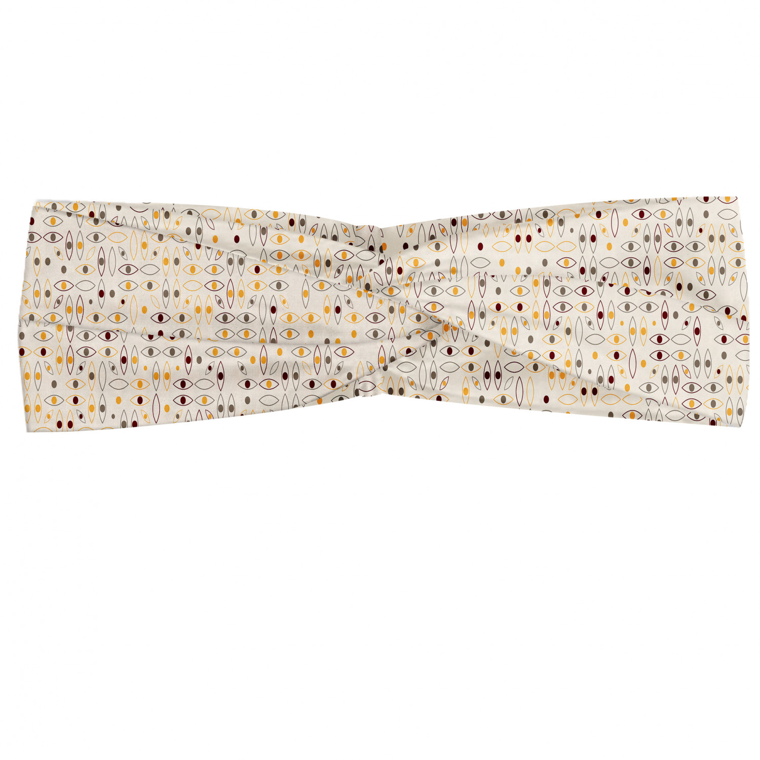Ambesonne Modern Abstract Headband Elastic Soft Women's Bandana for Daily Use - Picture 28 of 93