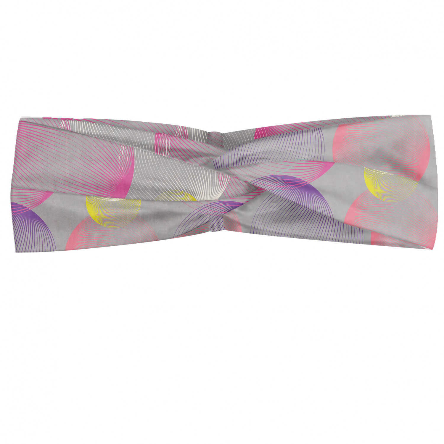Ambesonne Modern Abstract Headband Elastic Soft Women's Bandana for Daily Use - Picture 10 of 93