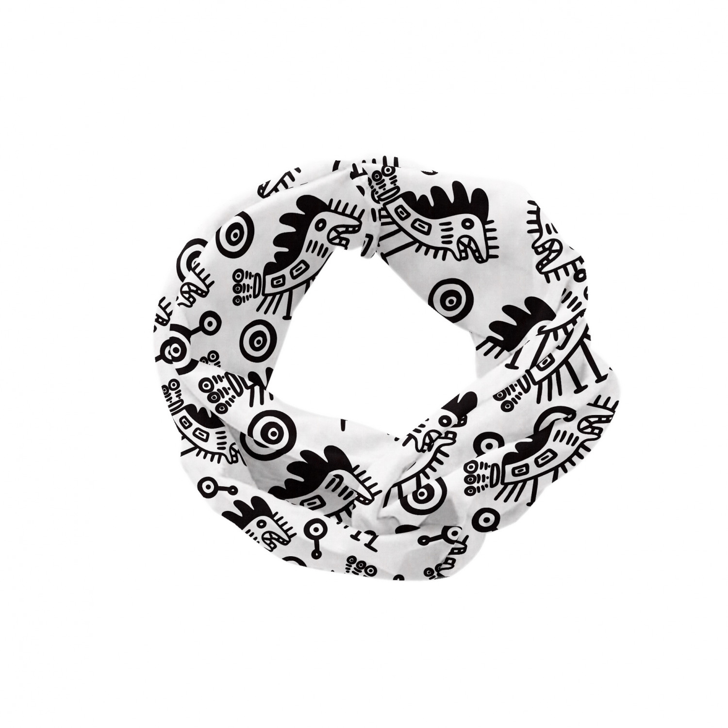 Ambesonne Surreal Abstract Headband Elastic Soft Women's Bandana for Daily Use - Picture 39 of 97