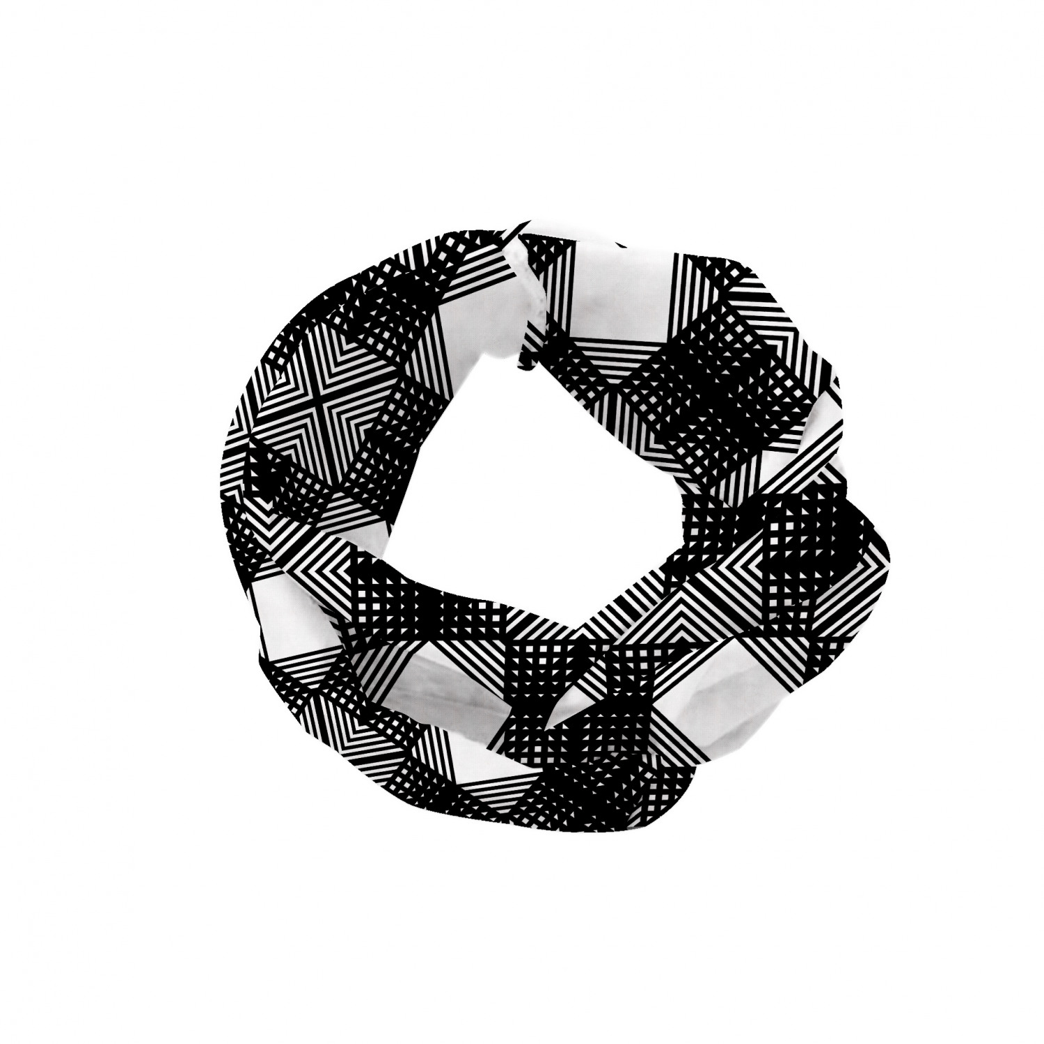 Ambesonne Geometric Modern Headband Elastic Soft Women's Bandana for Daily Use - Picture 103 of 121