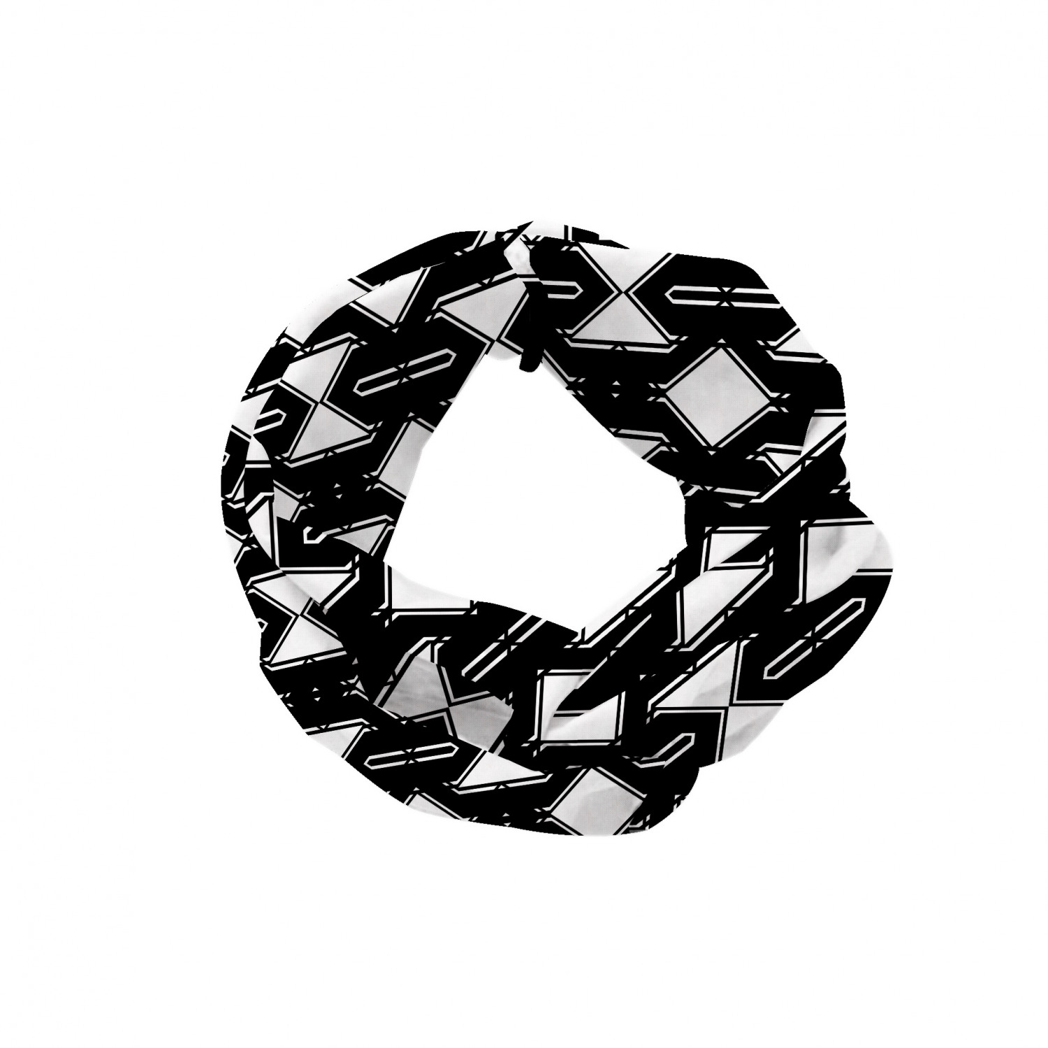Ambesonne Geometric Modern Headband Elastic Soft Women's Bandana for Daily Use - Picture 85 of 121