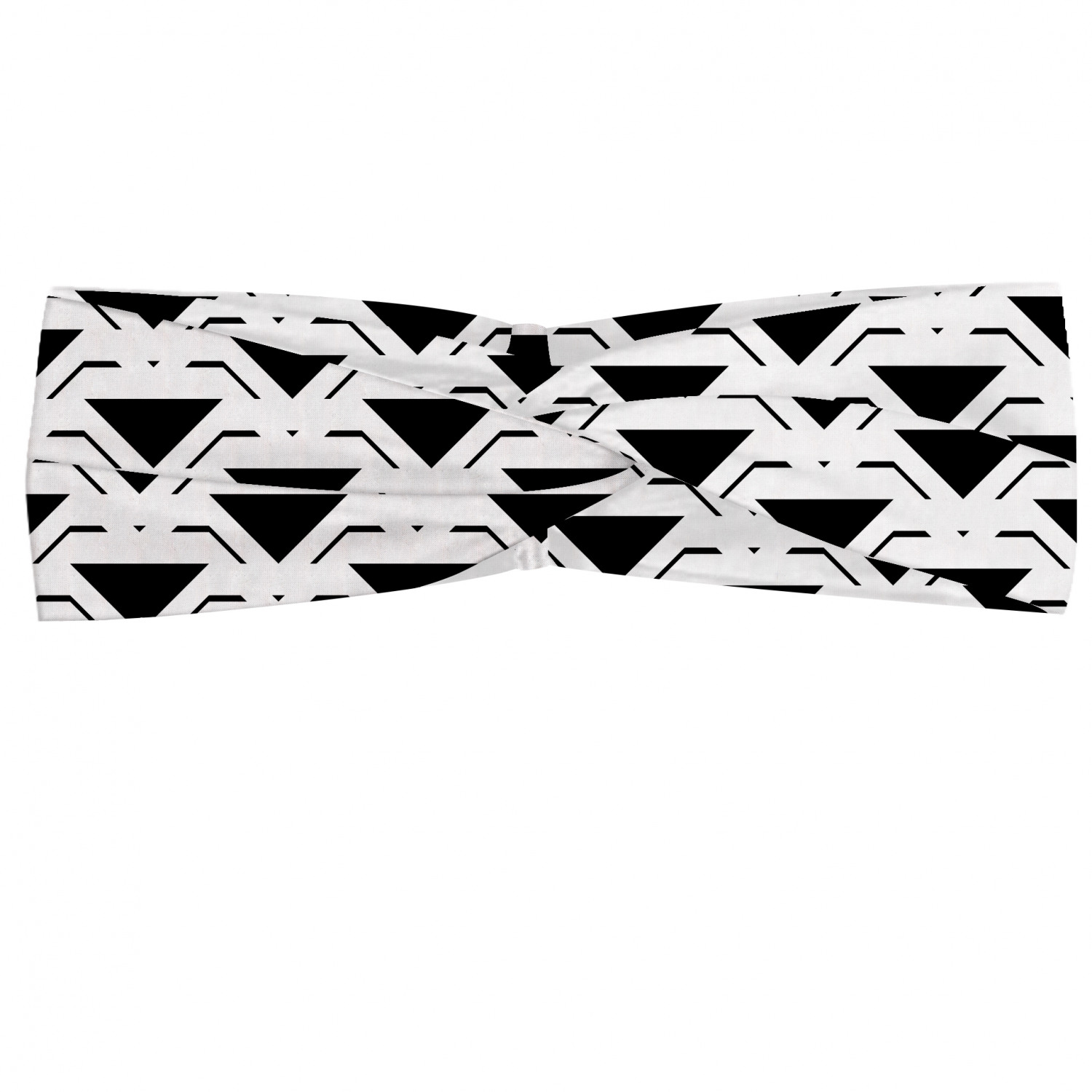 Ambesonne Geometric Modern Headband Elastic Soft Women's Bandana for Daily Use - Picture 62 of 121
