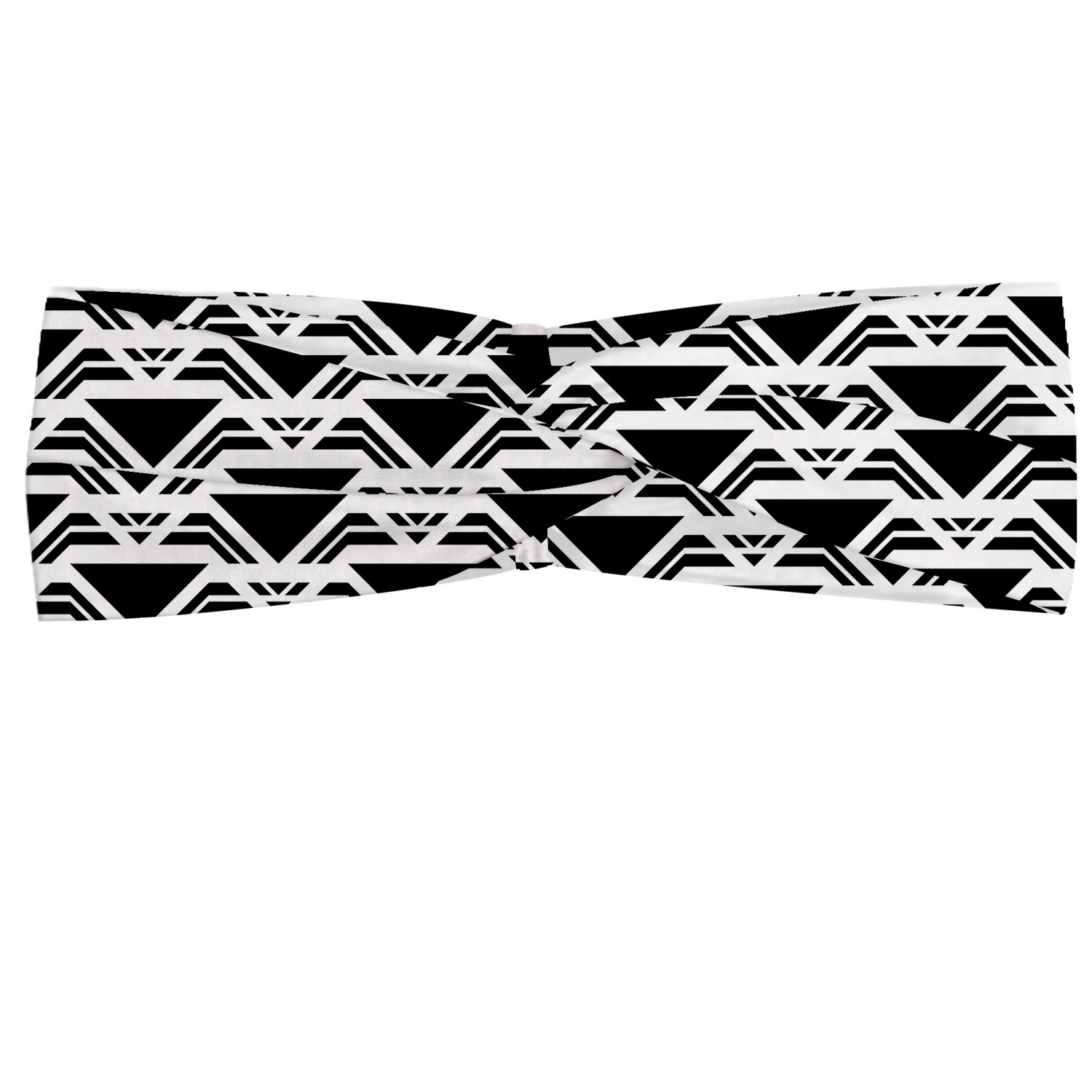 Ambesonne Geometric Modern Headband Elastic Soft Women's Bandana for Daily Use - Picture 64 of 121