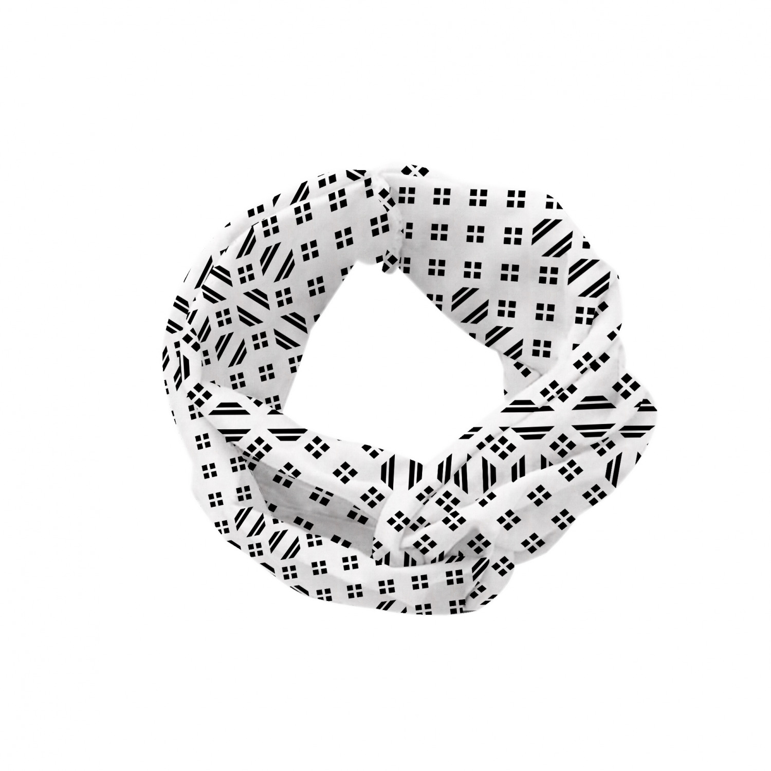 Ambesonne Geometric Modern Headband Elastic Soft Women's Bandana for Daily Use - Picture 57 of 121