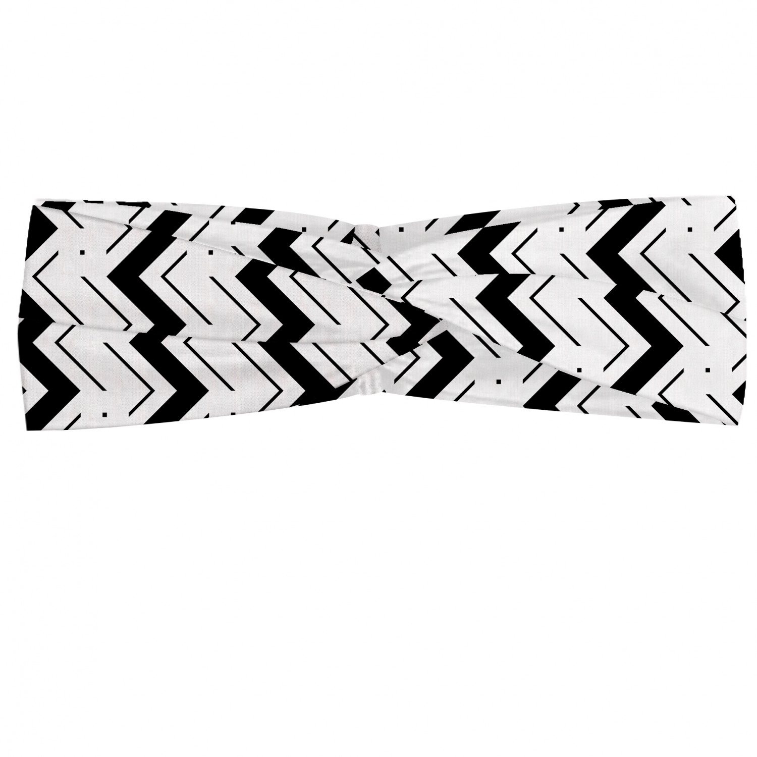 Ambesonne Geometric Modern Headband Elastic Soft Women's Bandana for Daily Use - Picture 100 of 121