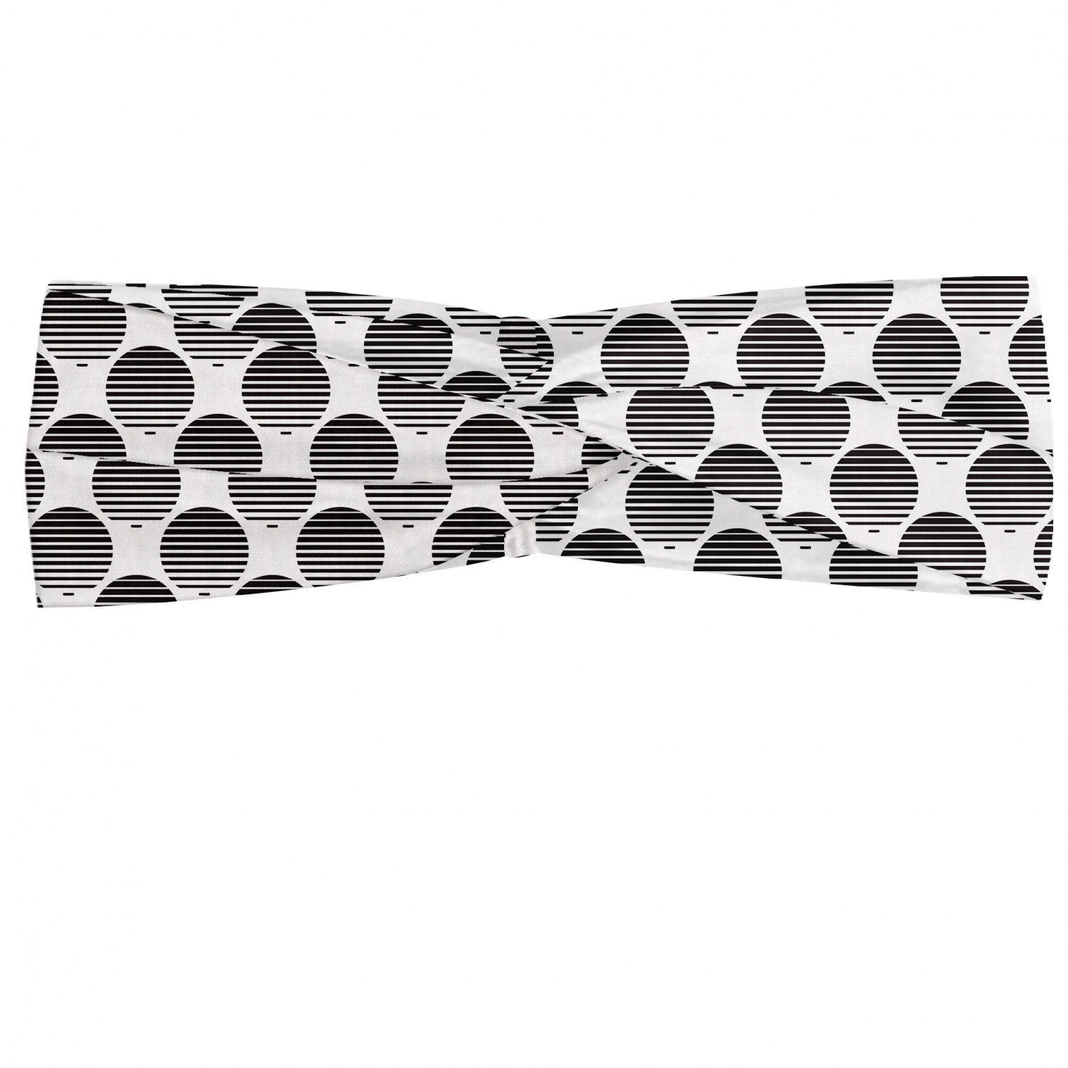Ambesonne Geometric Modern Headband Elastic Soft Women's Bandana for Daily Use - Picture 94 of 121