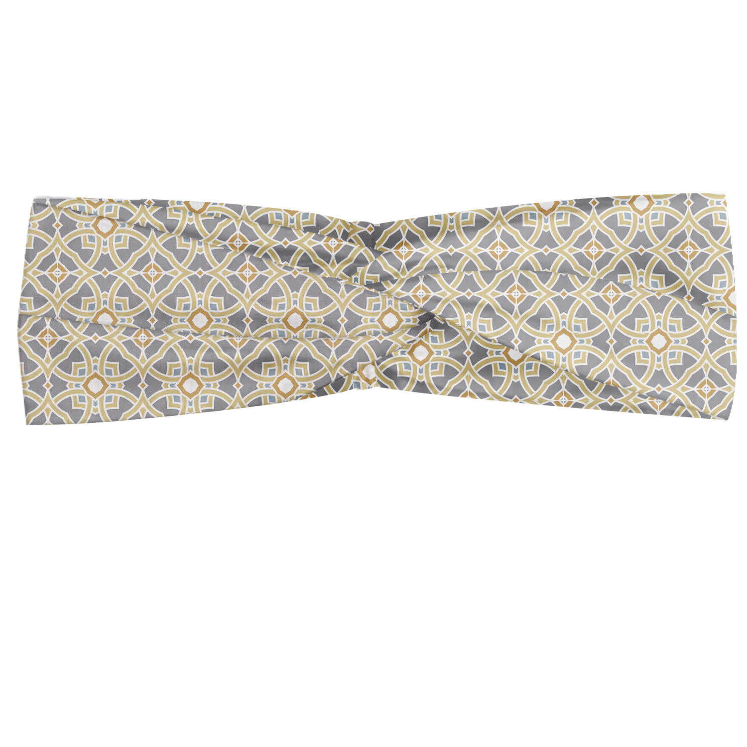 Ambesonne Geometric Modern Headband Elastic Soft Women's Bandana for Daily Use - Picture 74 of 121