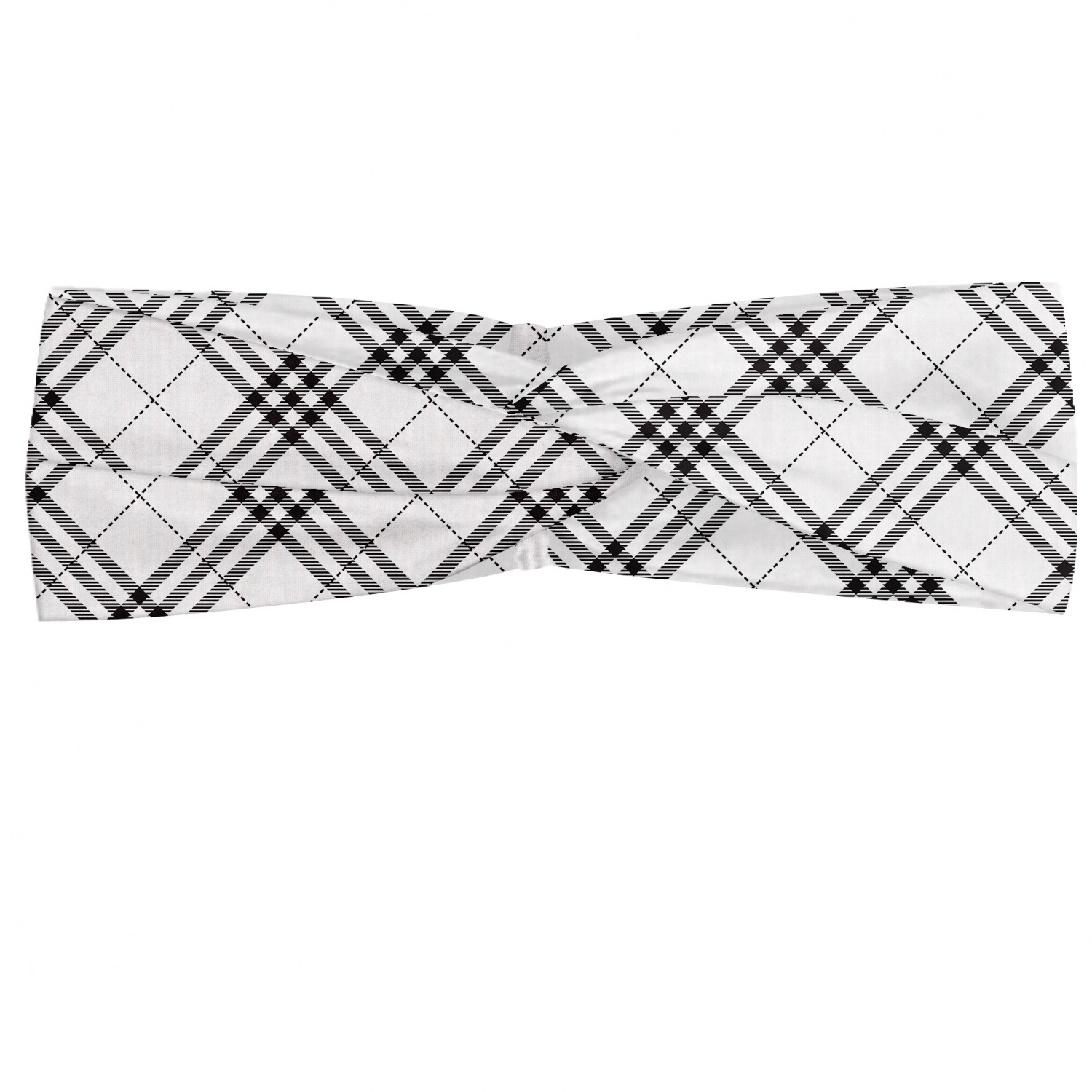 Ambesonne Geometric Modern Headband Elastic Soft Women's Bandana for Daily Use - Picture 58 of 121
