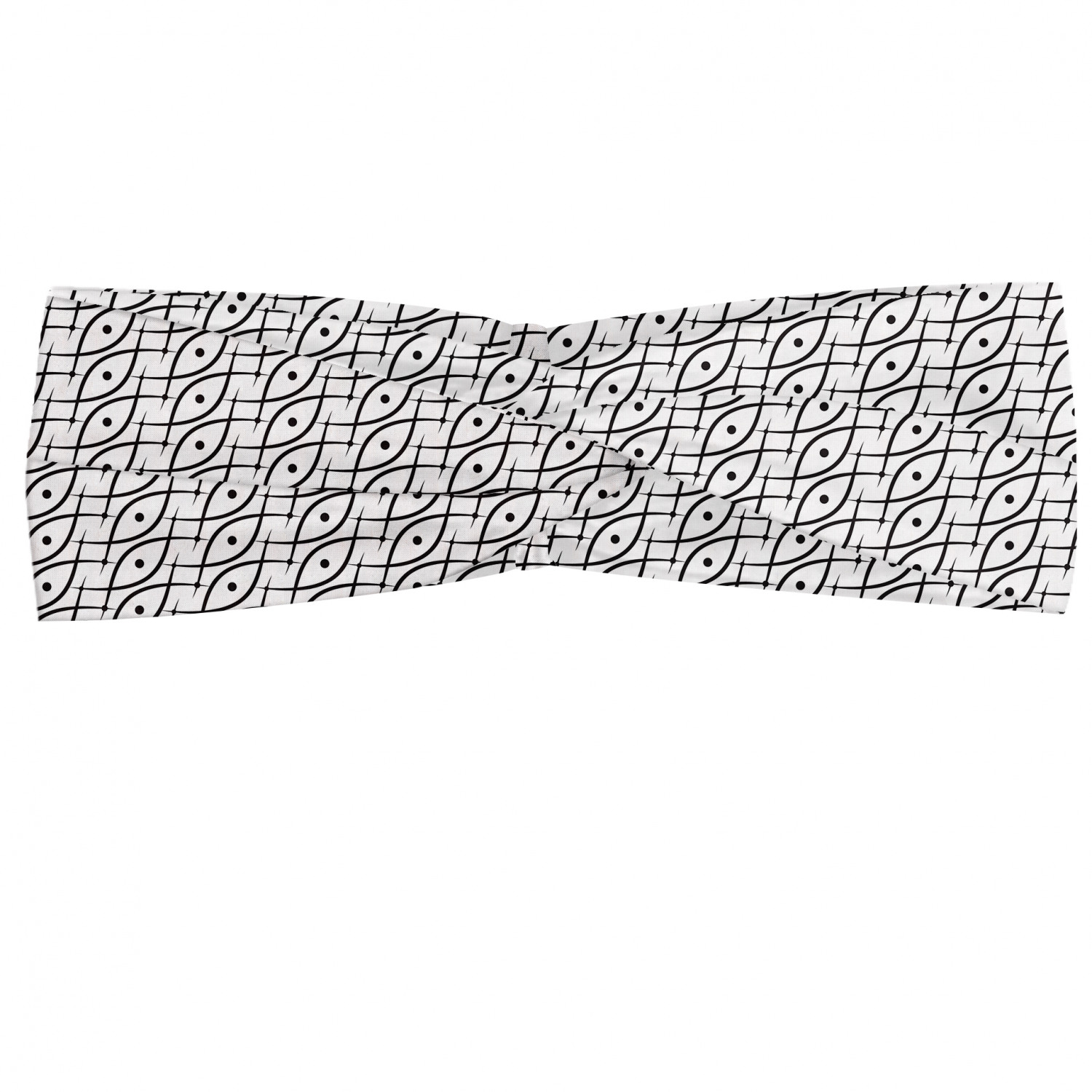 Ambesonne Geometric Modern Headband Elastic Soft Women's Bandana for Daily Use - Picture 108 of 121