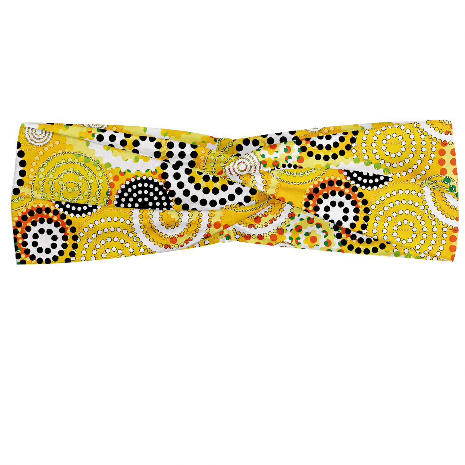 Ambesonne Geometric Modern Headband Elastic Soft Women's Bandana for Daily Use - Picture 86 of 121