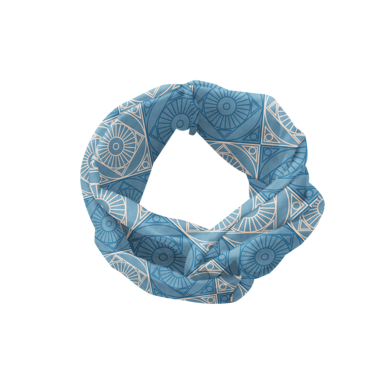 Ambesonne Geometric Modern Headband Elastic Soft Women's Bandana for Daily Use - Picture 41 of 121