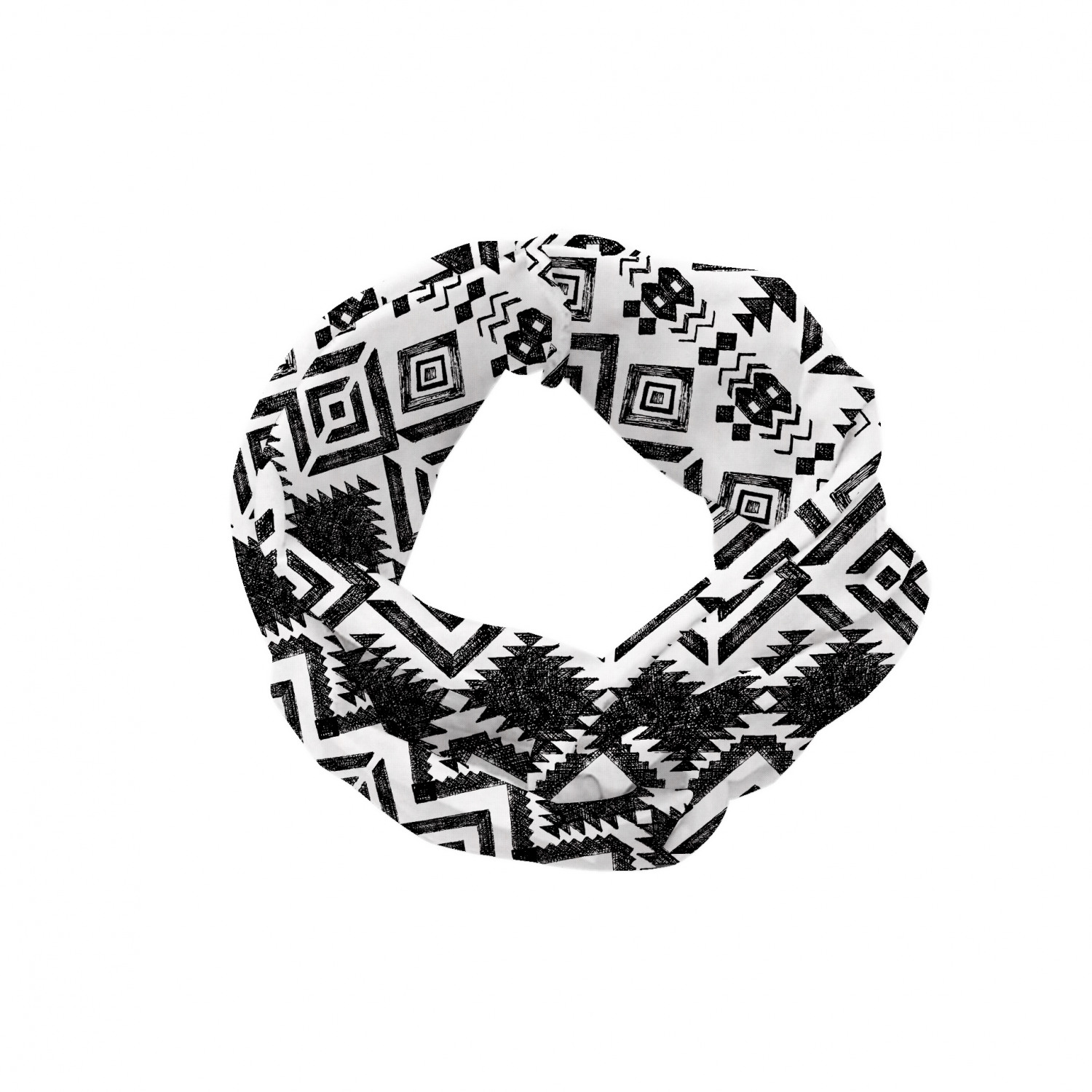 Ambesonne Geometric Modern Headband Elastic Soft Women's Bandana for Daily Use - Picture 67 of 121