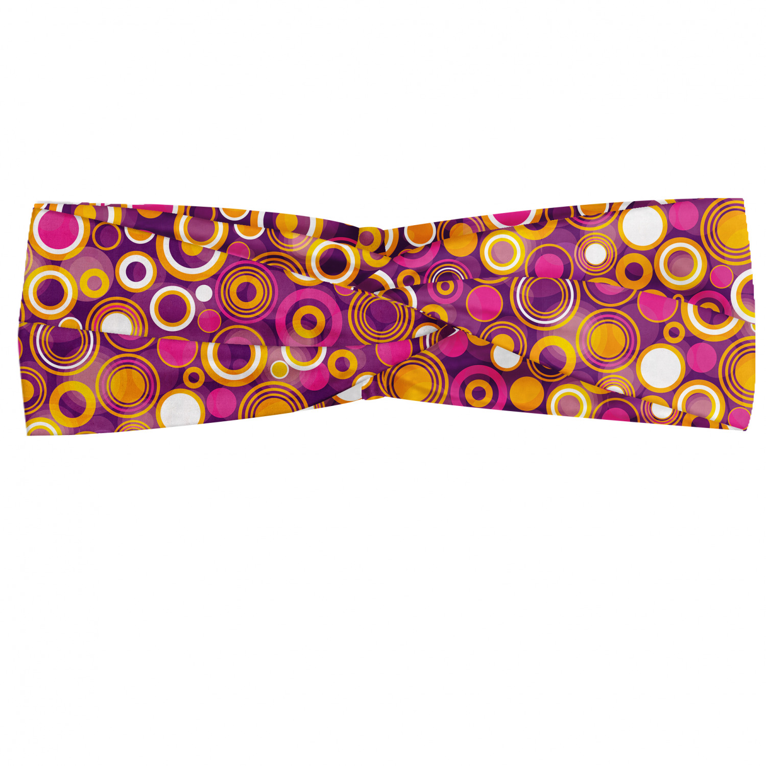 Ambesonne Geometric Modern Headband Elastic Soft Women's Bandana for Daily Use - Picture 116 of 121