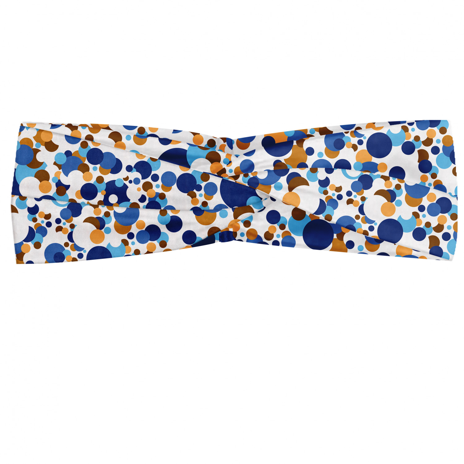 Ambesonne Abstract Shape Headband Elastic Soft Women's Bandana for Daily Use - Picture 10 of 123