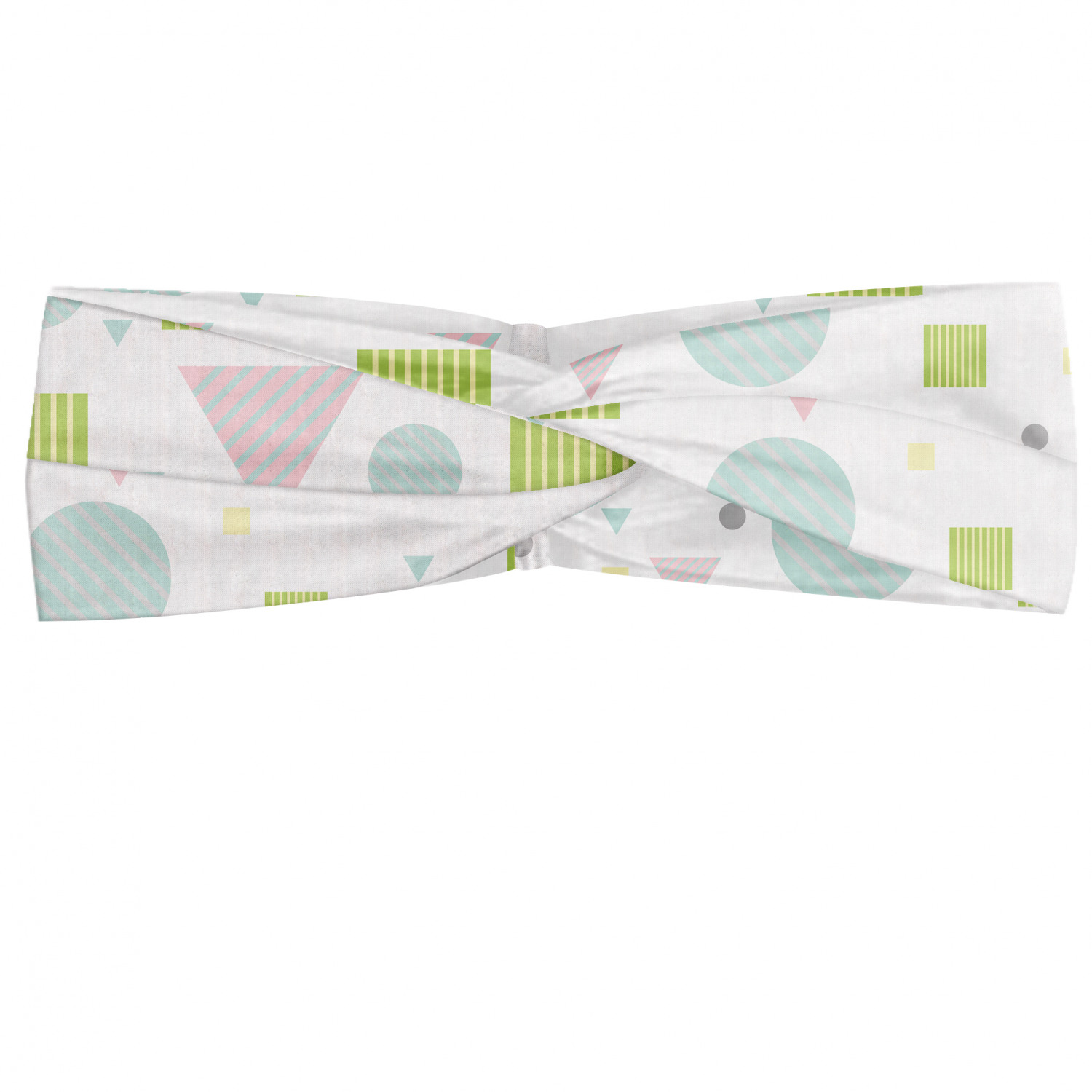 Ambesonne Abstract Shape Headband Elastic Soft Women's Bandana for Daily Use - Picture 44 of 123