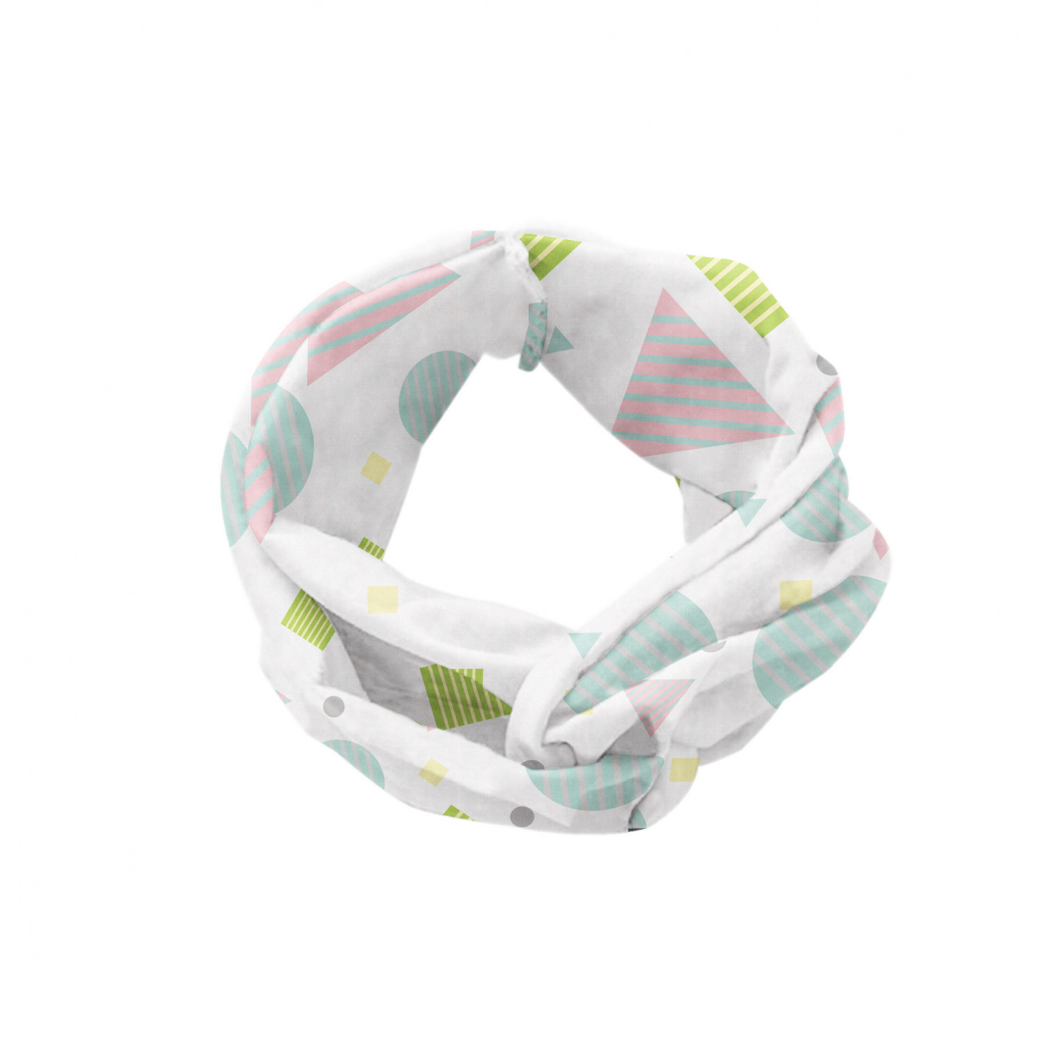 Ambesonne Abstract Shape Headband Elastic Soft Women's Bandana for Daily Use - Picture 45 of 123