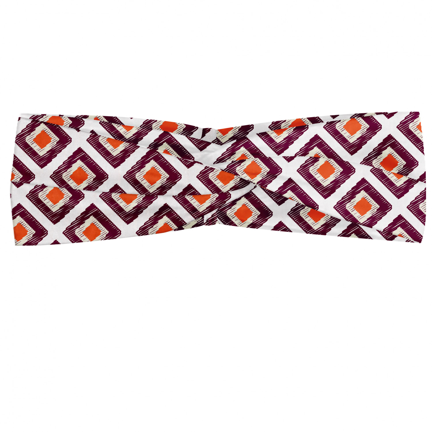 Ambesonne Geometric Modern Headband Elastic Soft Women's Bandana for Daily Use - Picture 106 of 121