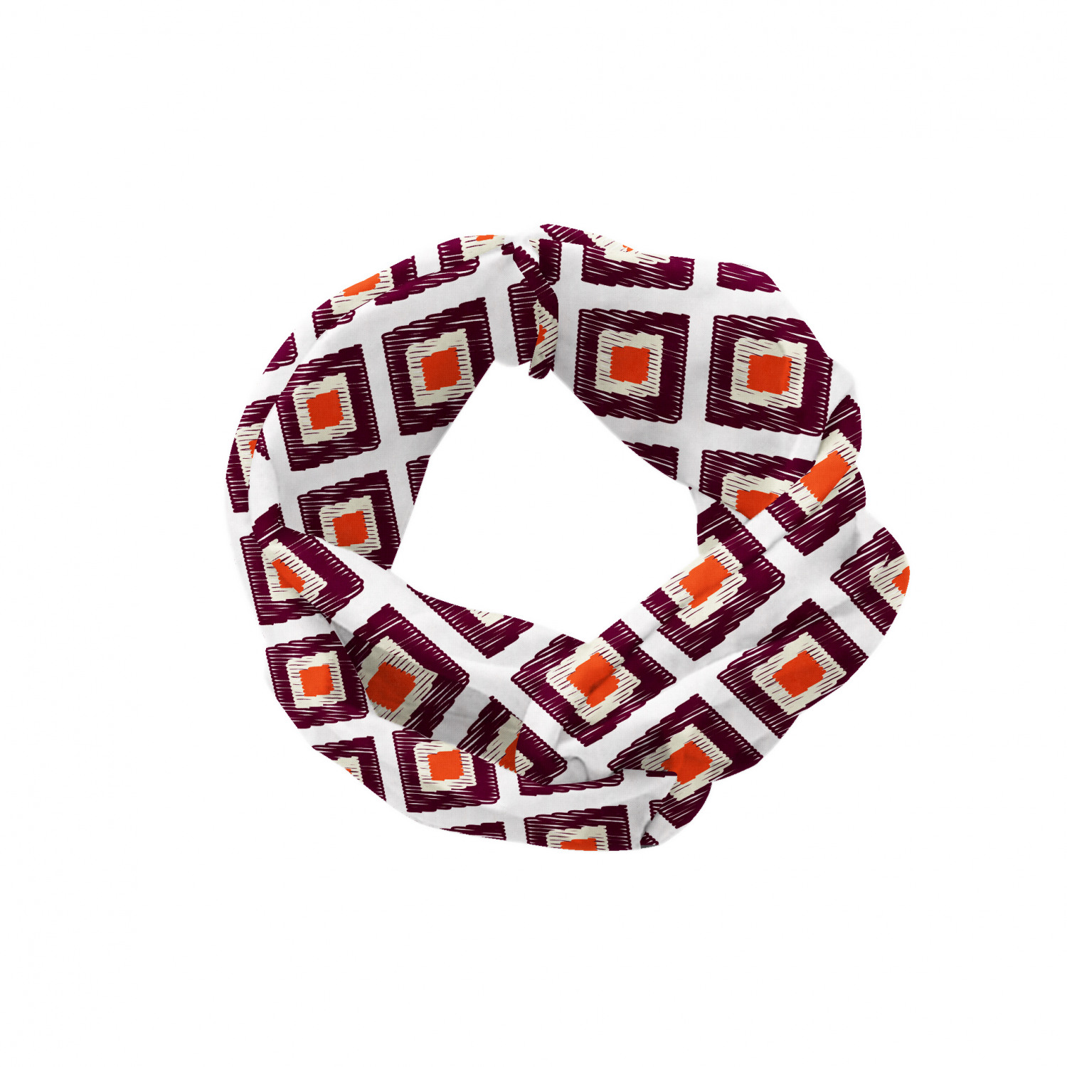 Ambesonne Geometric Modern Headband Elastic Soft Women's Bandana for Daily Use - Picture 107 of 121