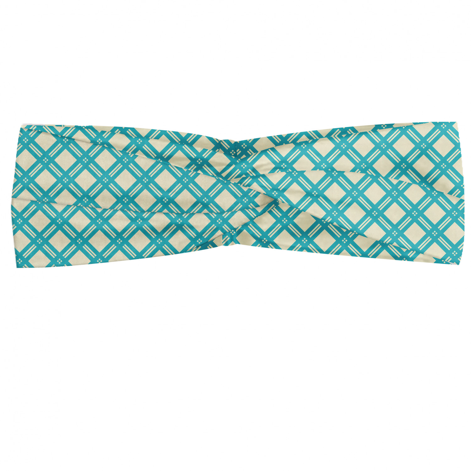 Ambesonne Geometric Modern Headband Elastic Soft Women's Bandana for Daily Use - Picture 12 of 121