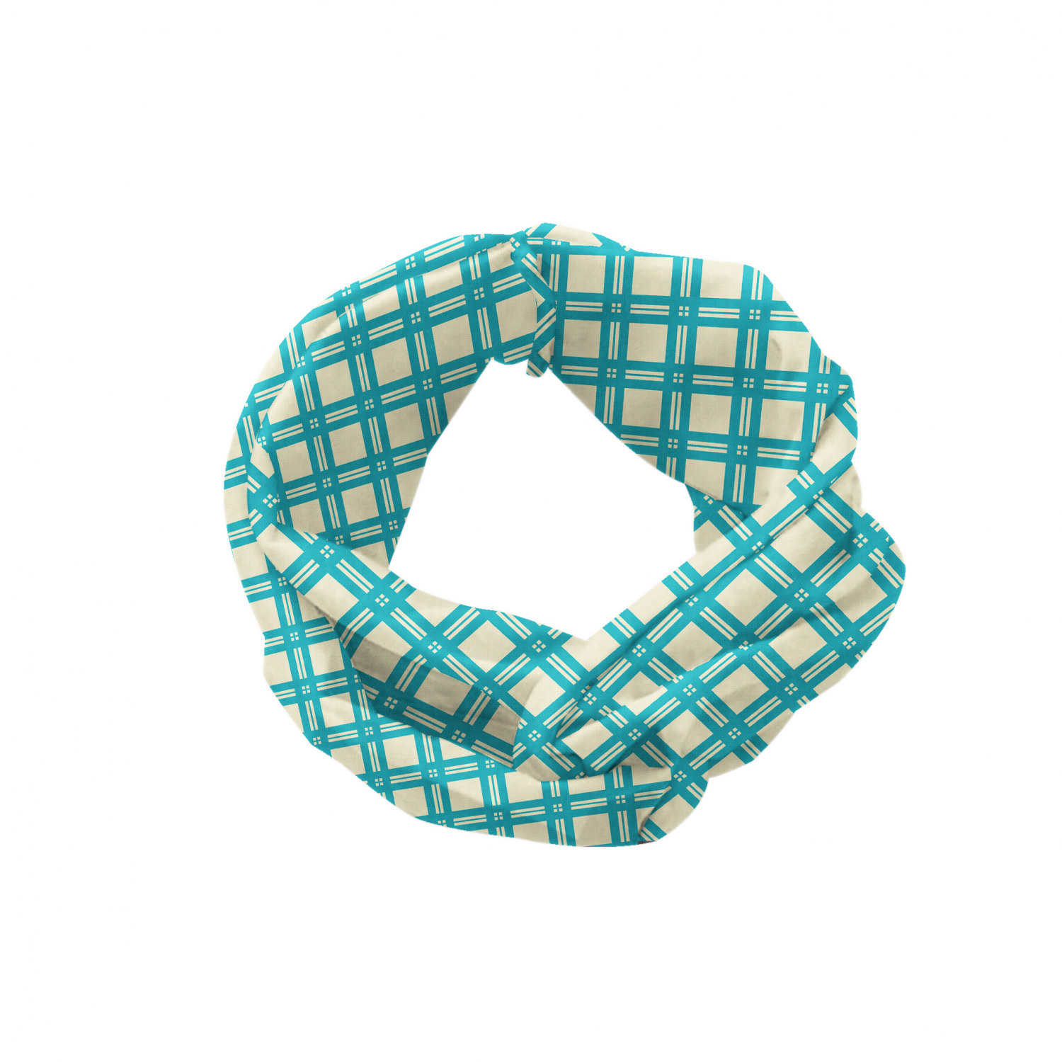 Ambesonne Geometric Modern Headband Elastic Soft Women's Bandana for Daily Use - Picture 13 of 121