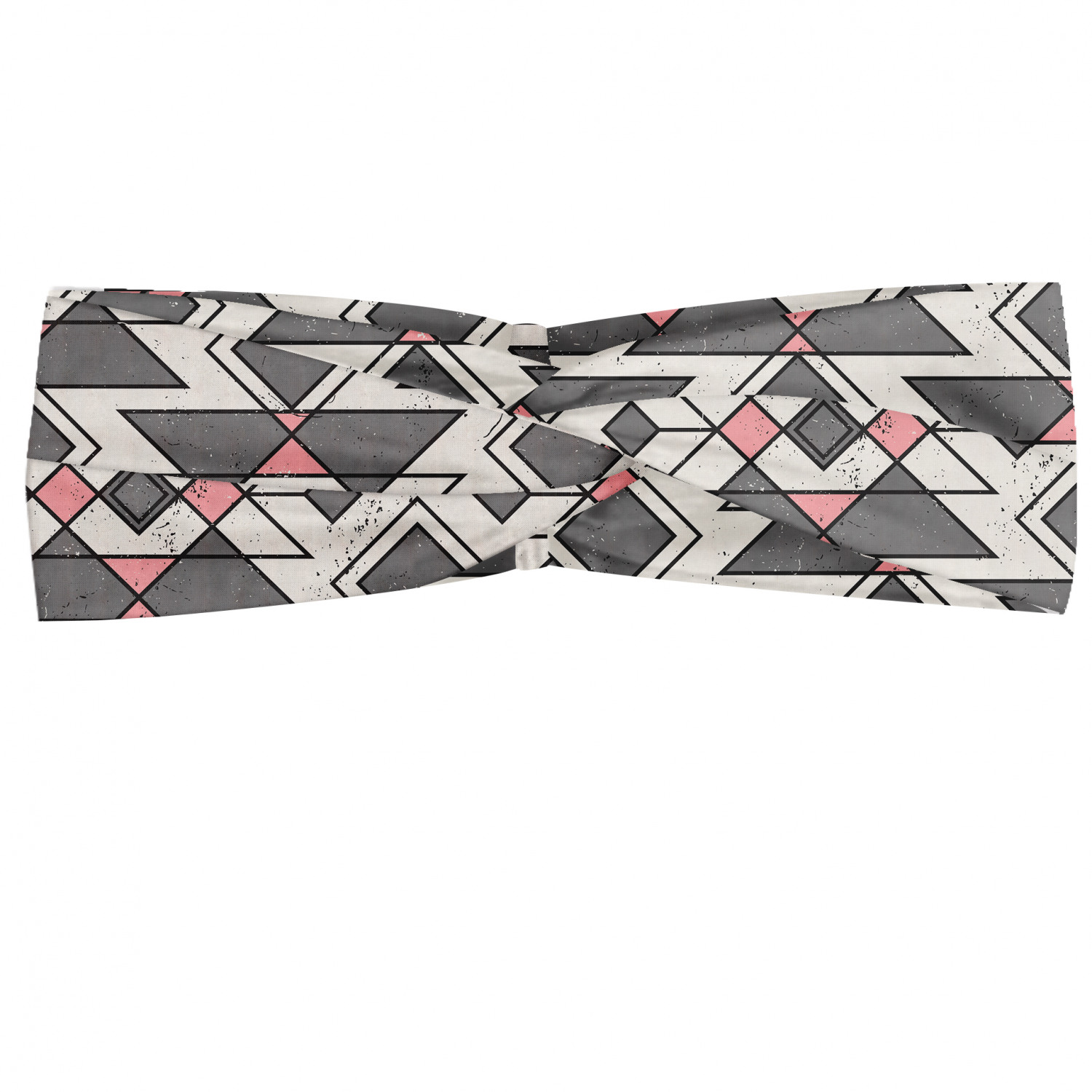Ambesonne Abstract Shape Headband Elastic Soft Women's Bandana for Daily Use - Picture 46 of 123