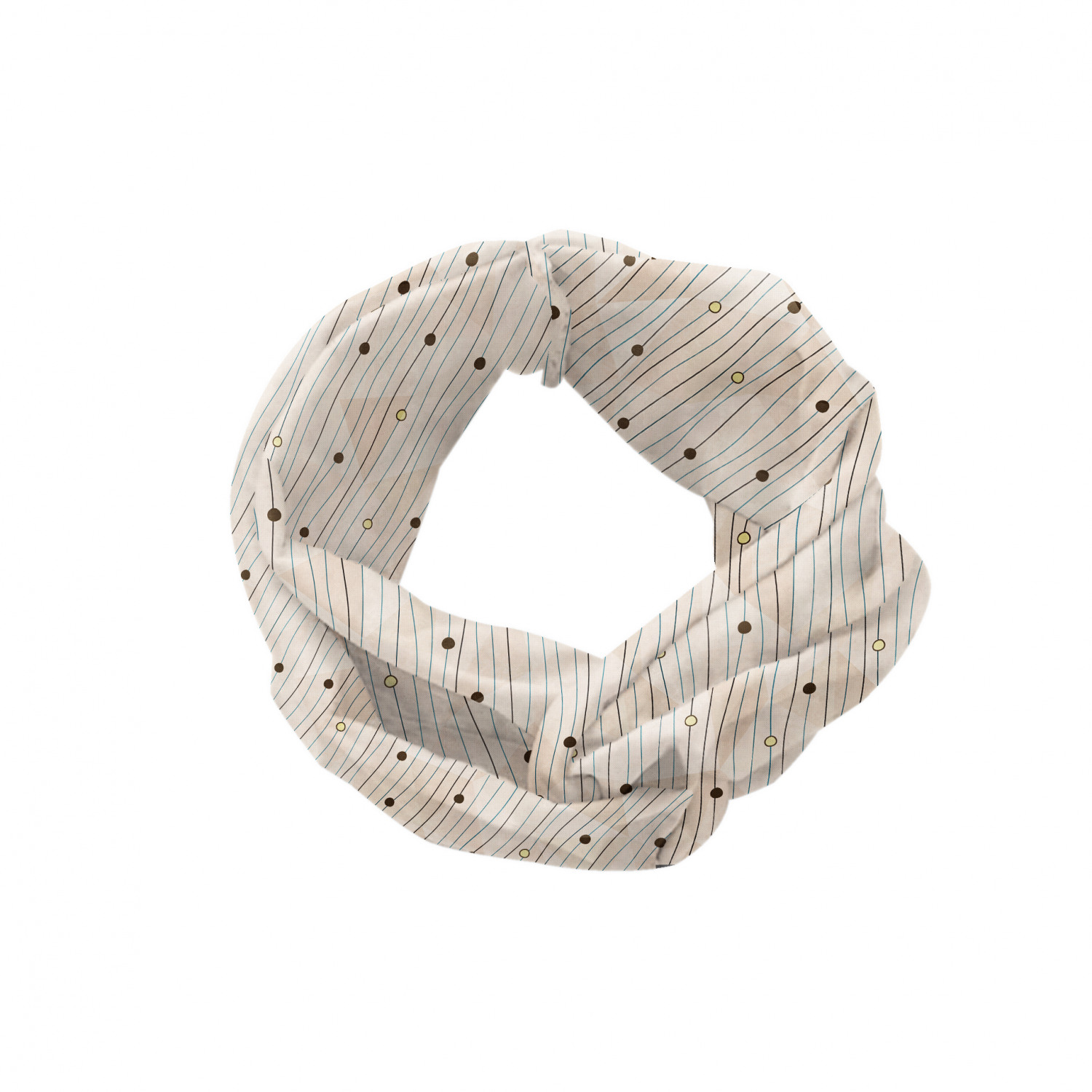 Ambesonne Abstract Shape Headband Elastic Soft Women's Bandana for Daily Use - Picture 91 of 123