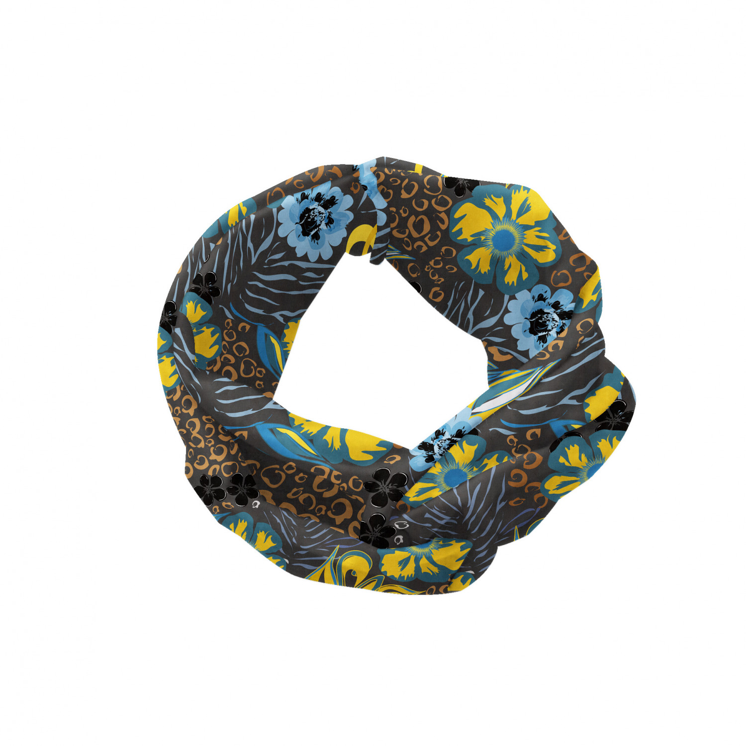 Ambesonne Abstract Shape Headband Elastic Soft Women's Bandana for Daily Use - Picture 41 of 123