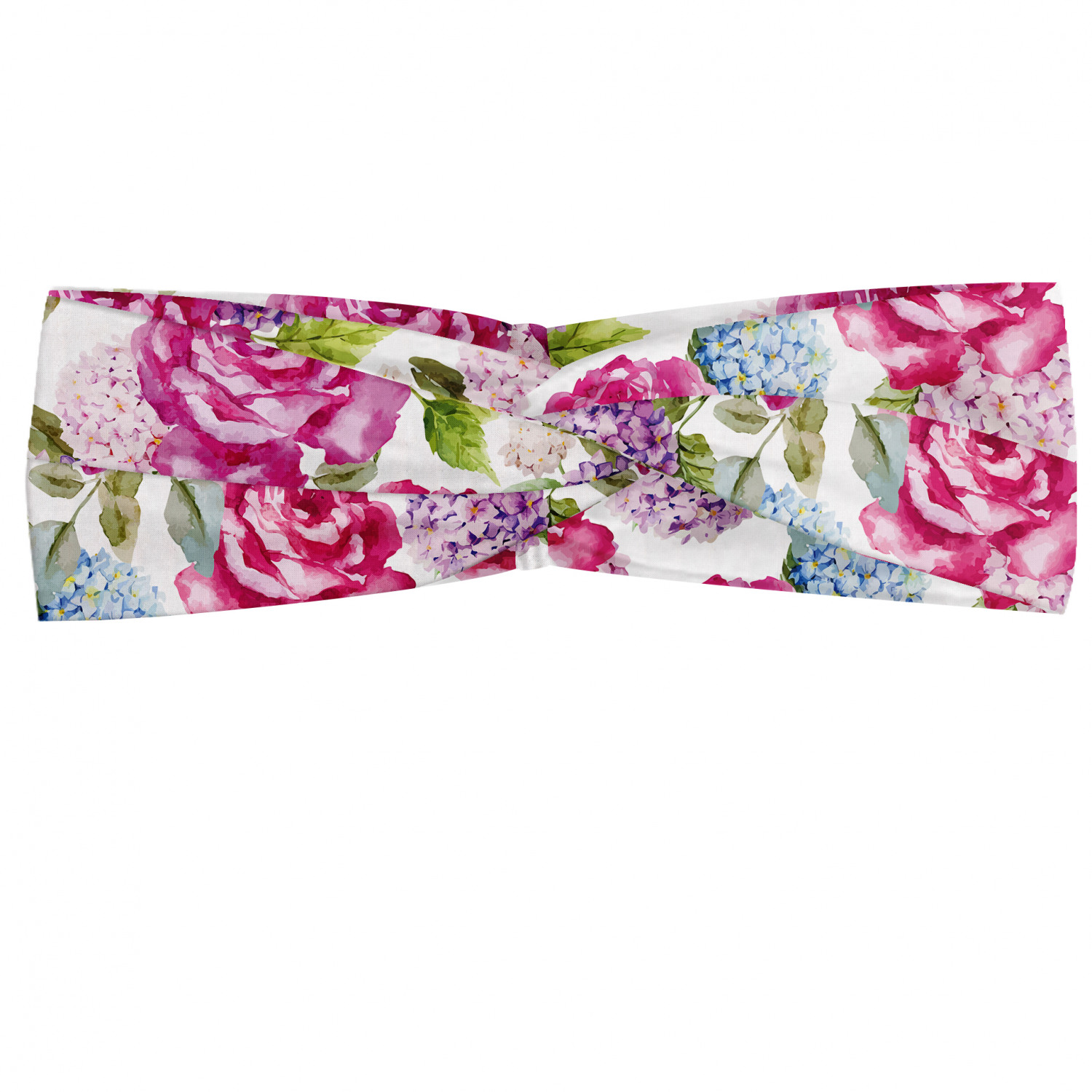 Ambesonne Abstract Shape Headband Elastic Soft Women's Bandana for Daily Use - Picture 122 of 123