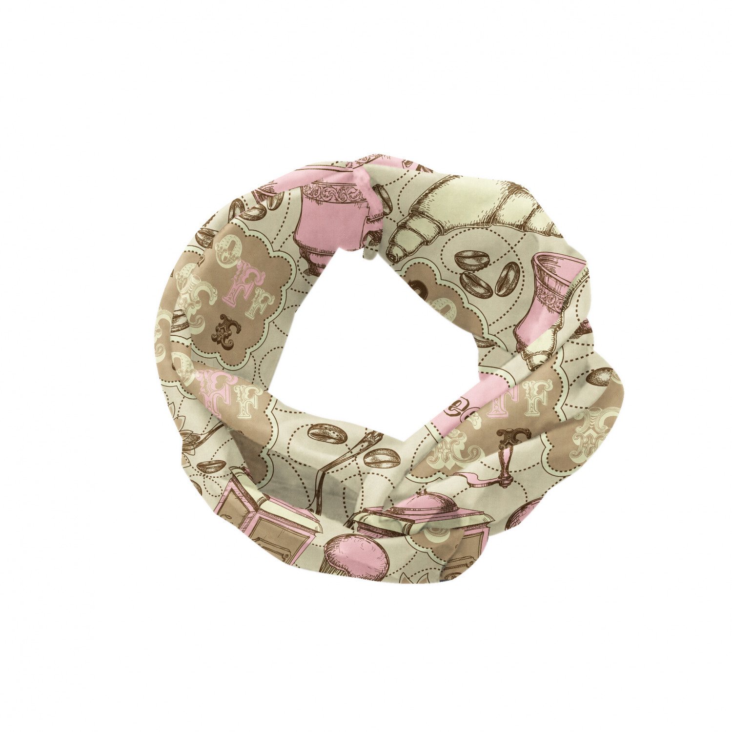 Ambesonne Abstract Shape Headband Elastic Soft Women's Bandana for Daily Use - Picture 97 of 123