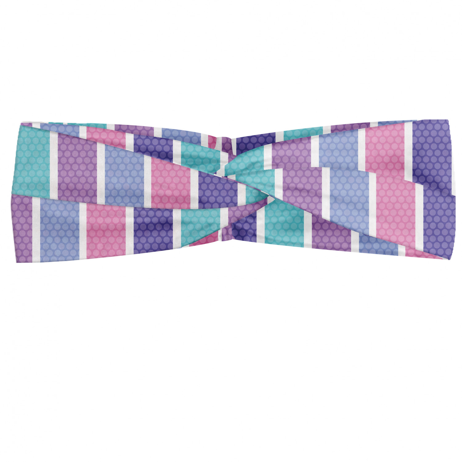 Ambesonne Abstract Shape Headband Elastic Soft Women's Bandana for Daily Use - Picture 70 of 123