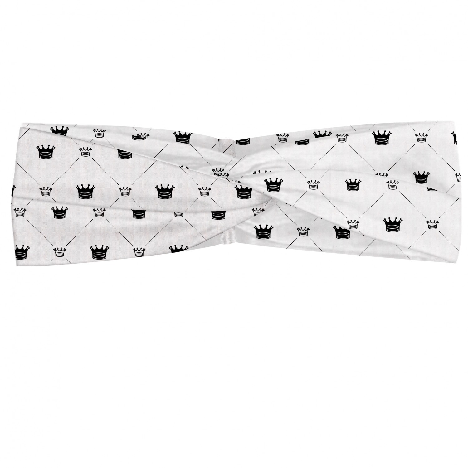 Ambesonne Abstract Shape Headband Elastic Soft Women's Bandana for Daily Use - Picture 98 of 123