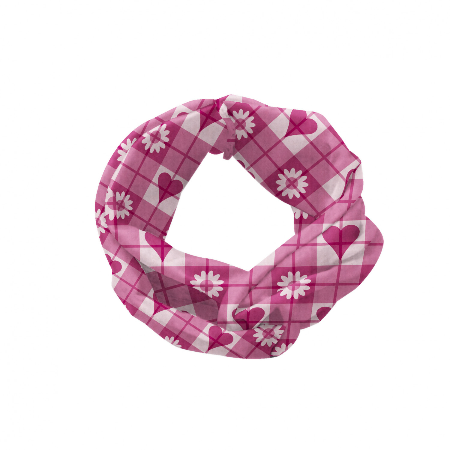 Ambesonne Abstract Shape Headband Elastic Soft Women's Bandana for Daily Use - Picture 57 of 123