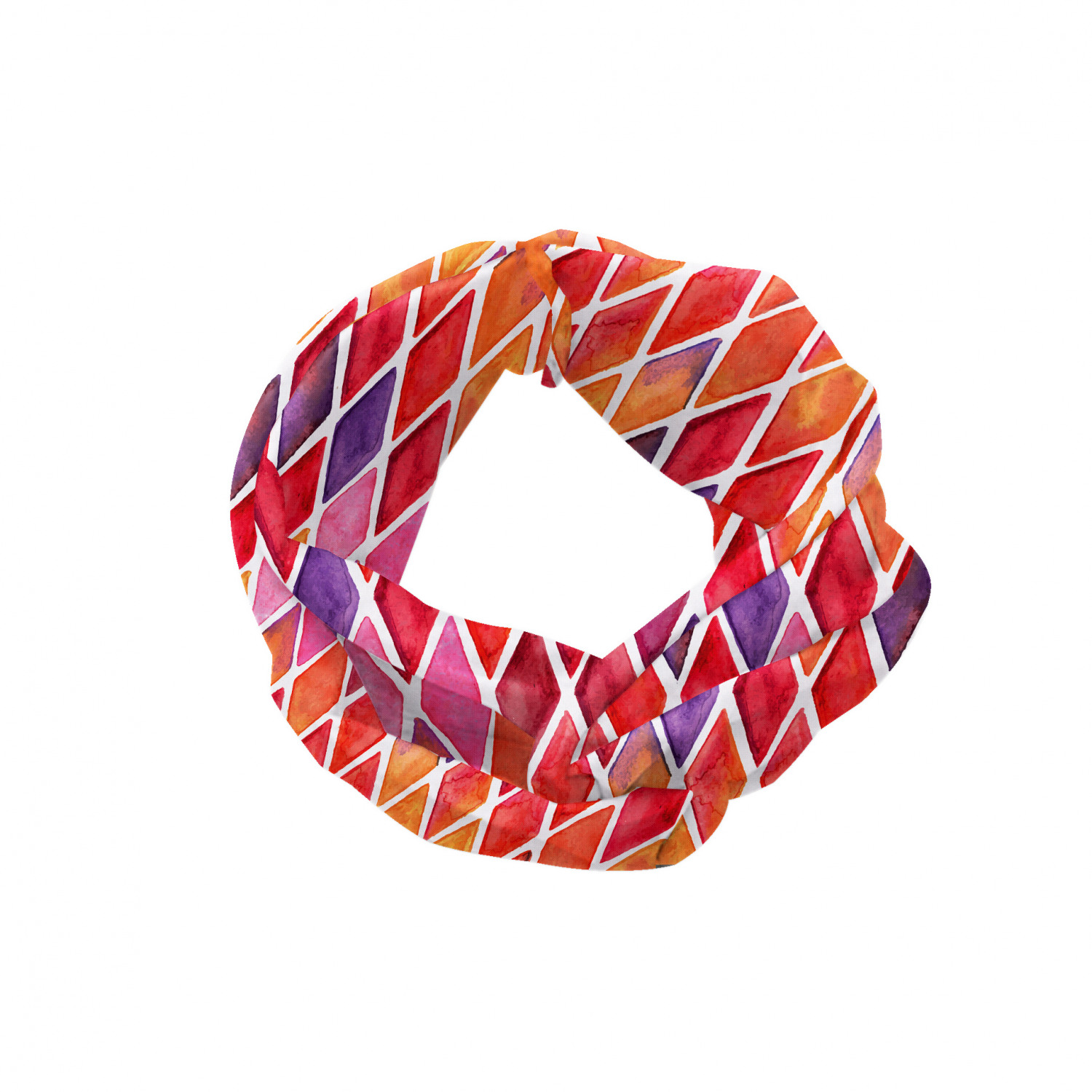 Ambesonne Abstract Shape Headband Elastic Soft Women's Bandana for Daily Use - Picture 31 of 123