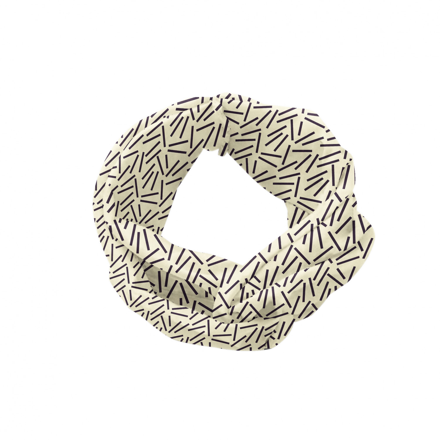 Ambesonne Abstract Shape Headband Elastic Soft Women's Bandana for Daily Use - Picture 7 of 123