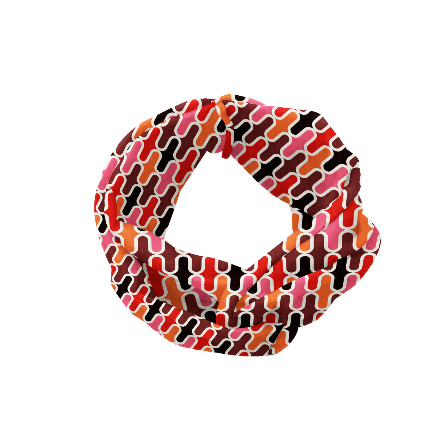 Ambesonne Abstract Shape Headband Elastic Soft Women's Bandana for Daily Use - Picture 115 of 123