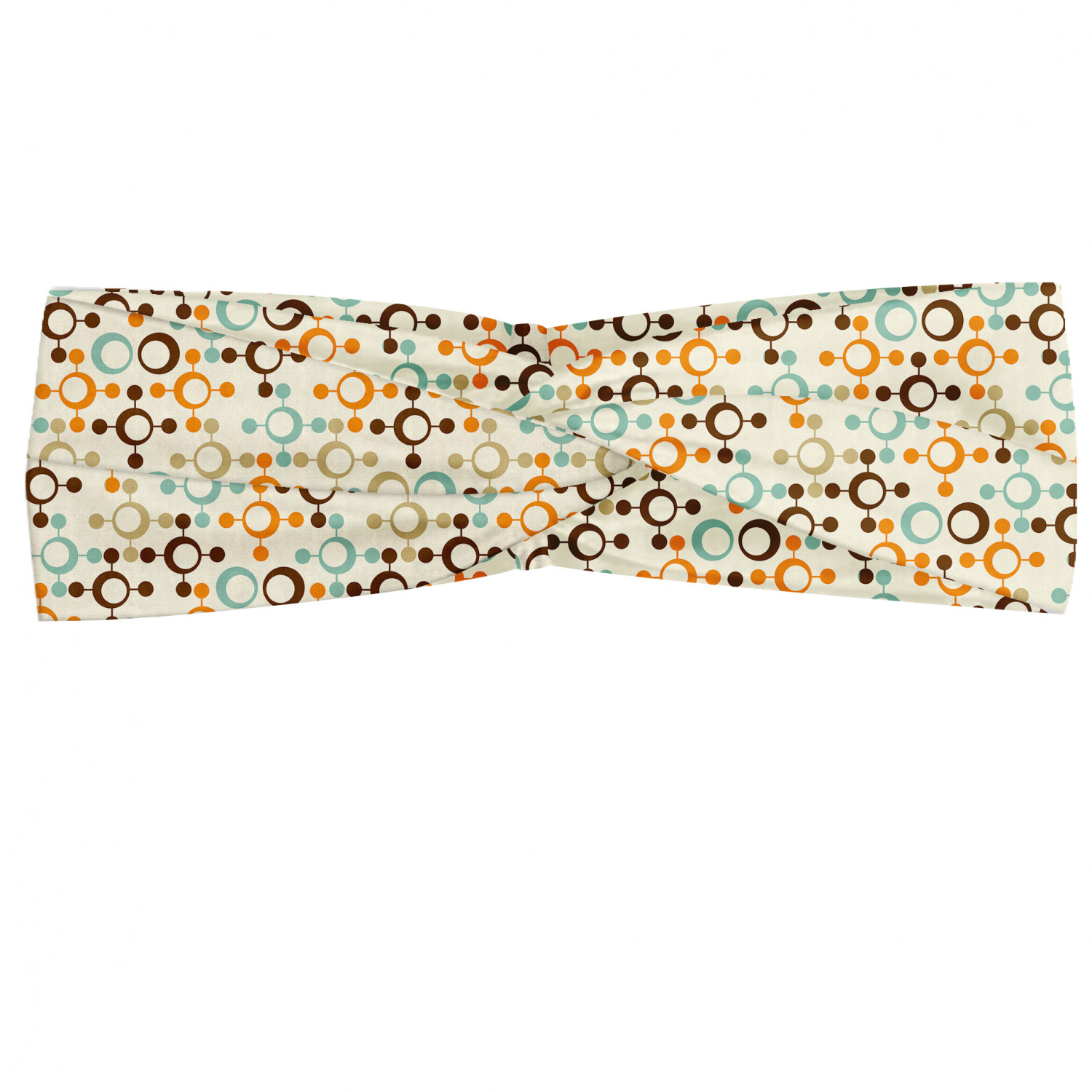 Ambesonne Abstract Shape Headband Elastic Soft Women's Bandana for Daily Use - Picture 42 of 123
