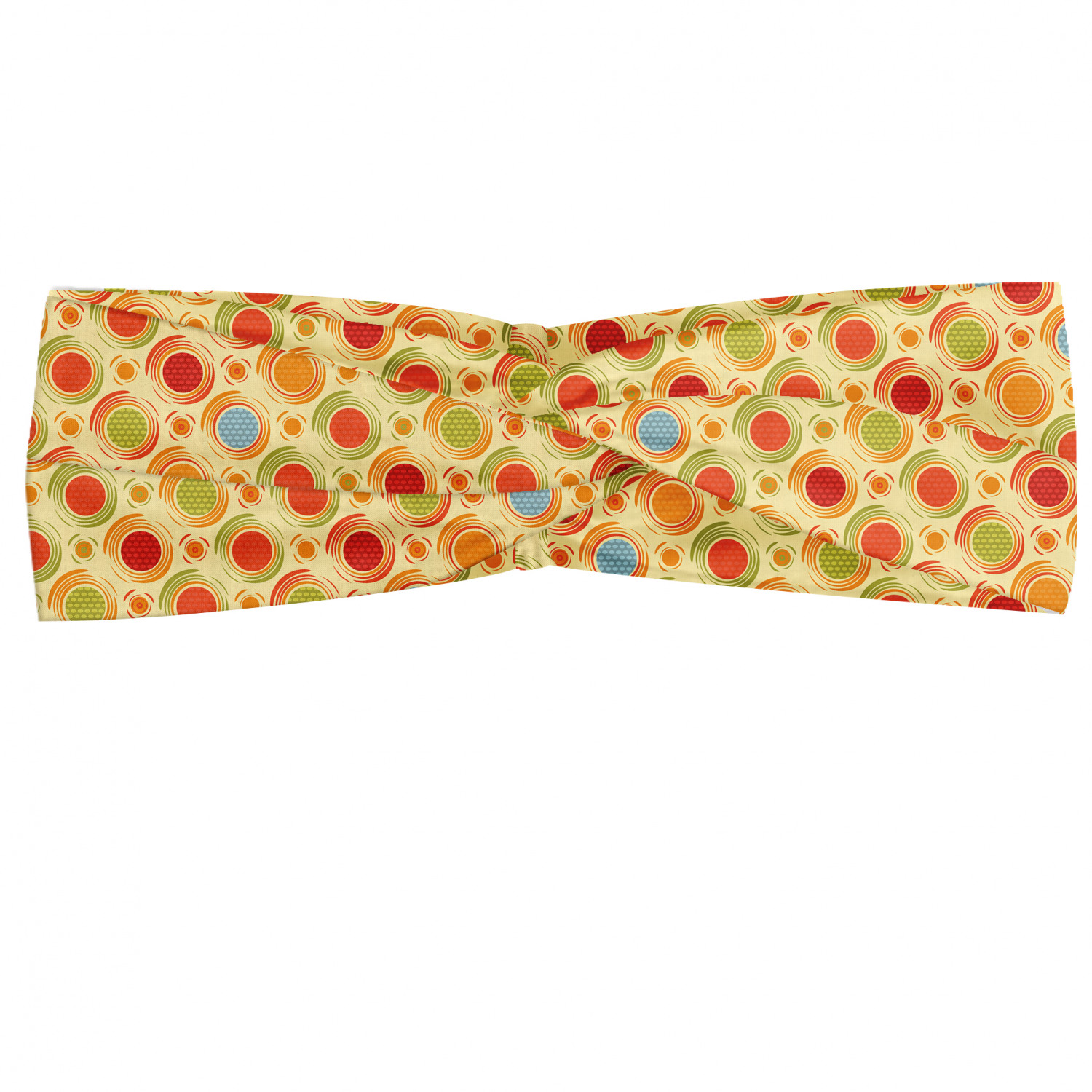 Ambesonne Abstract Shape Headband Elastic Soft Women's Bandana for Daily Use - Picture 24 of 123